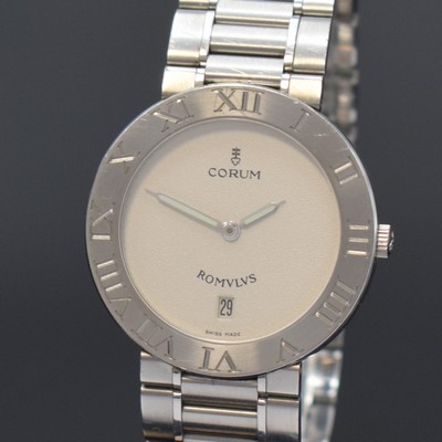 26877764a - CORUM Armbanduhr Romulus Referenz 43.703.20 V400, Edelstahlgeh. inkl. orig. Gliederband ...
