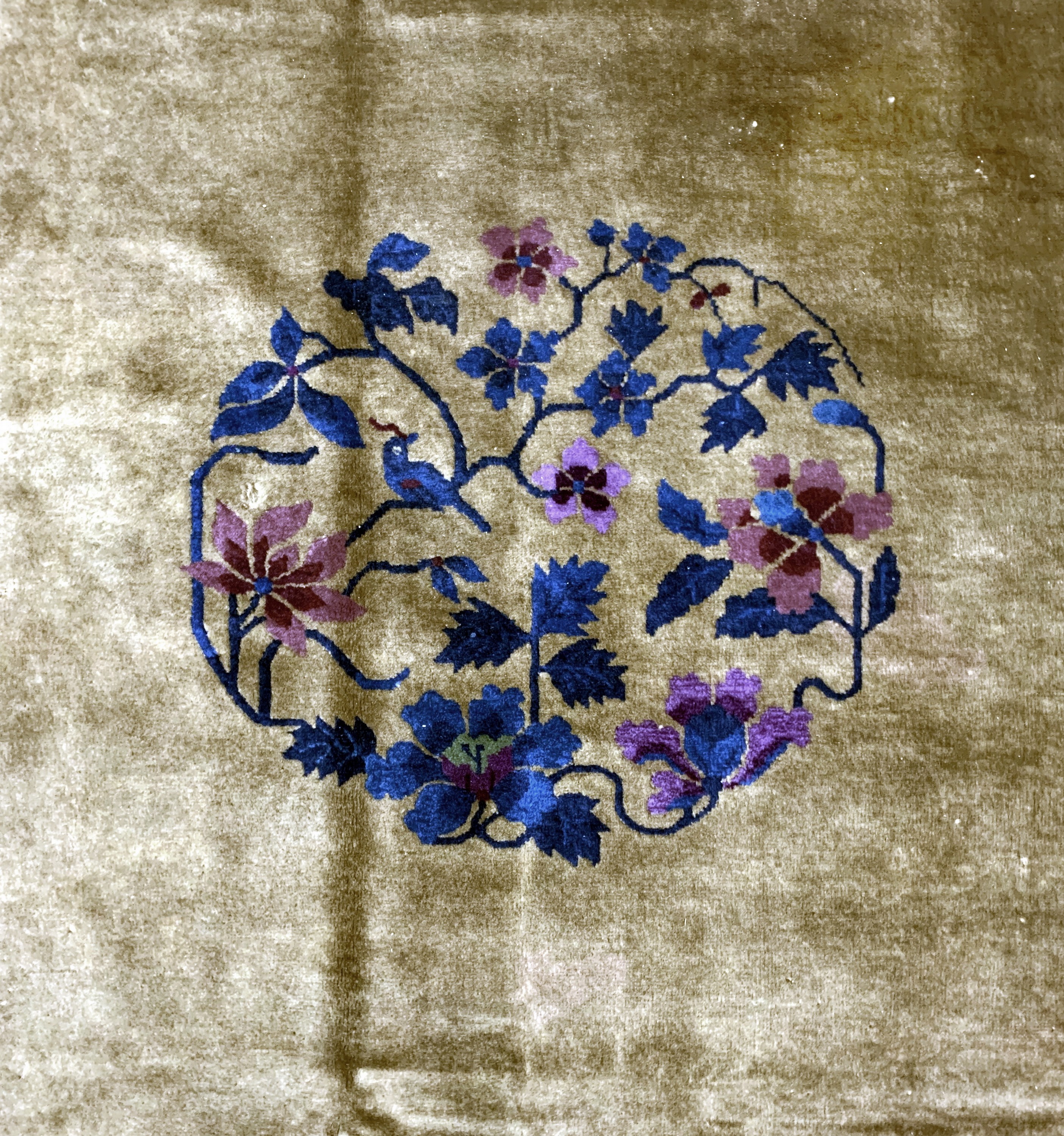 Detail c: Antiker Peking, China, um 1900, Manchester-Korkwolle, ca. 351 x 284 cm, EHZ: 3