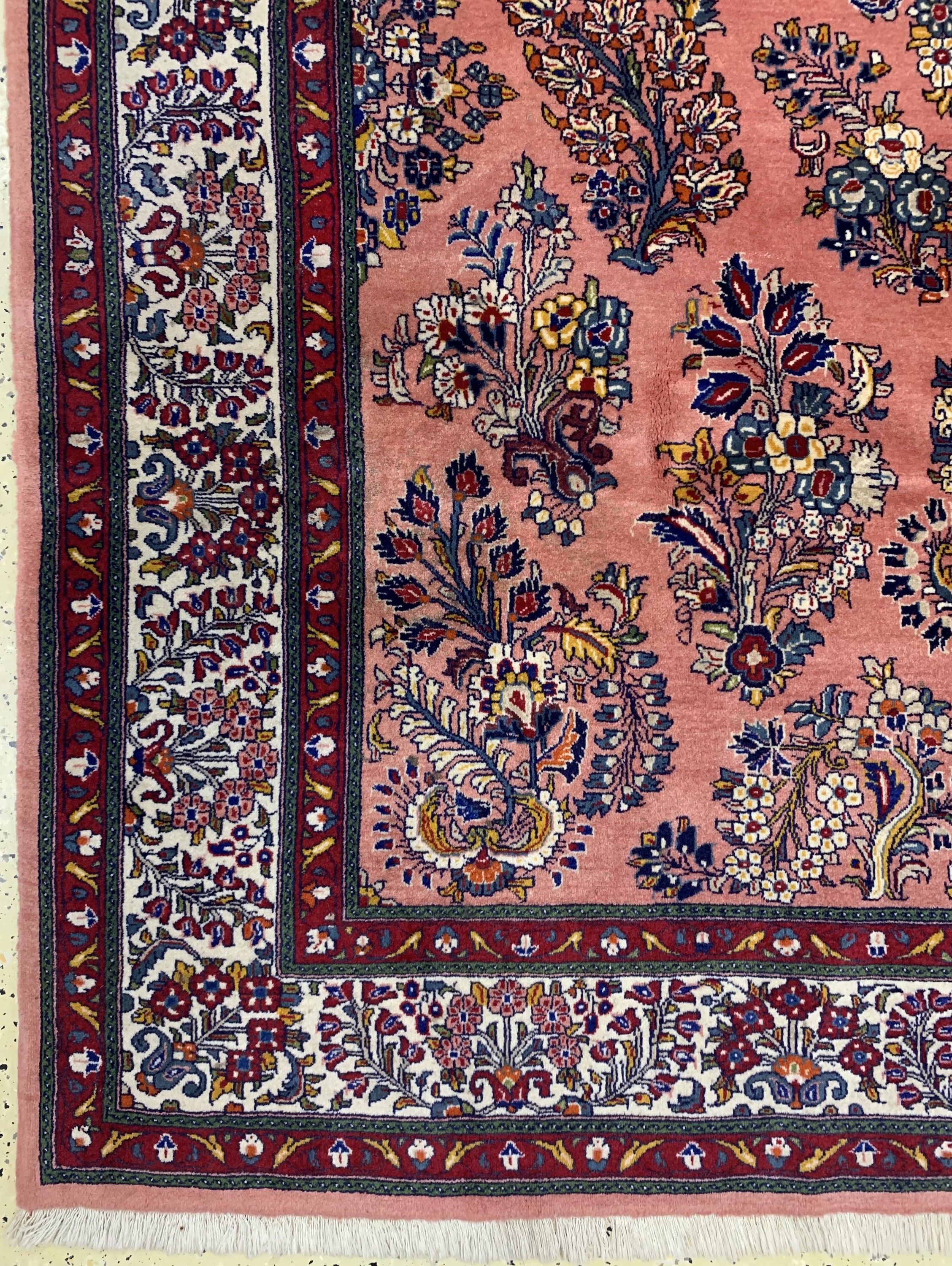 Detail b: Sarogh, Persien, Ende 20.Jhd, Wolle auf Baumwolle, ca. 318 x 216 cm, EHZ: 2