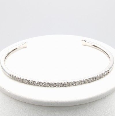 Image Armspange mit Brillanten, WG 585/000, 53 Brill. zus. ca. 1 ct Weiß/lupenrein ...