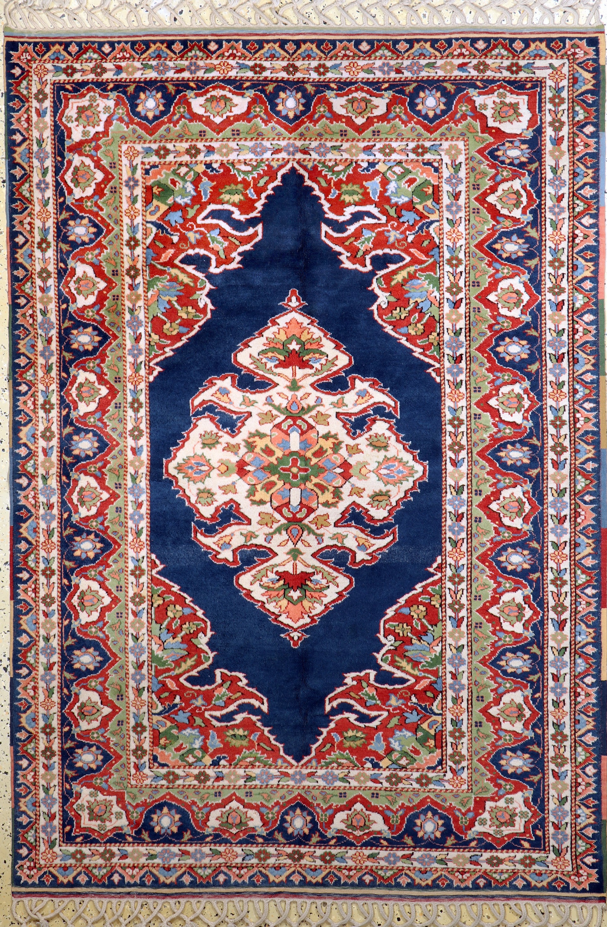 Konya, Türkei, Ende 20.Jhd, Wolle auf Wolle, ca. 205 x 142 cm, EHZ: 1-2