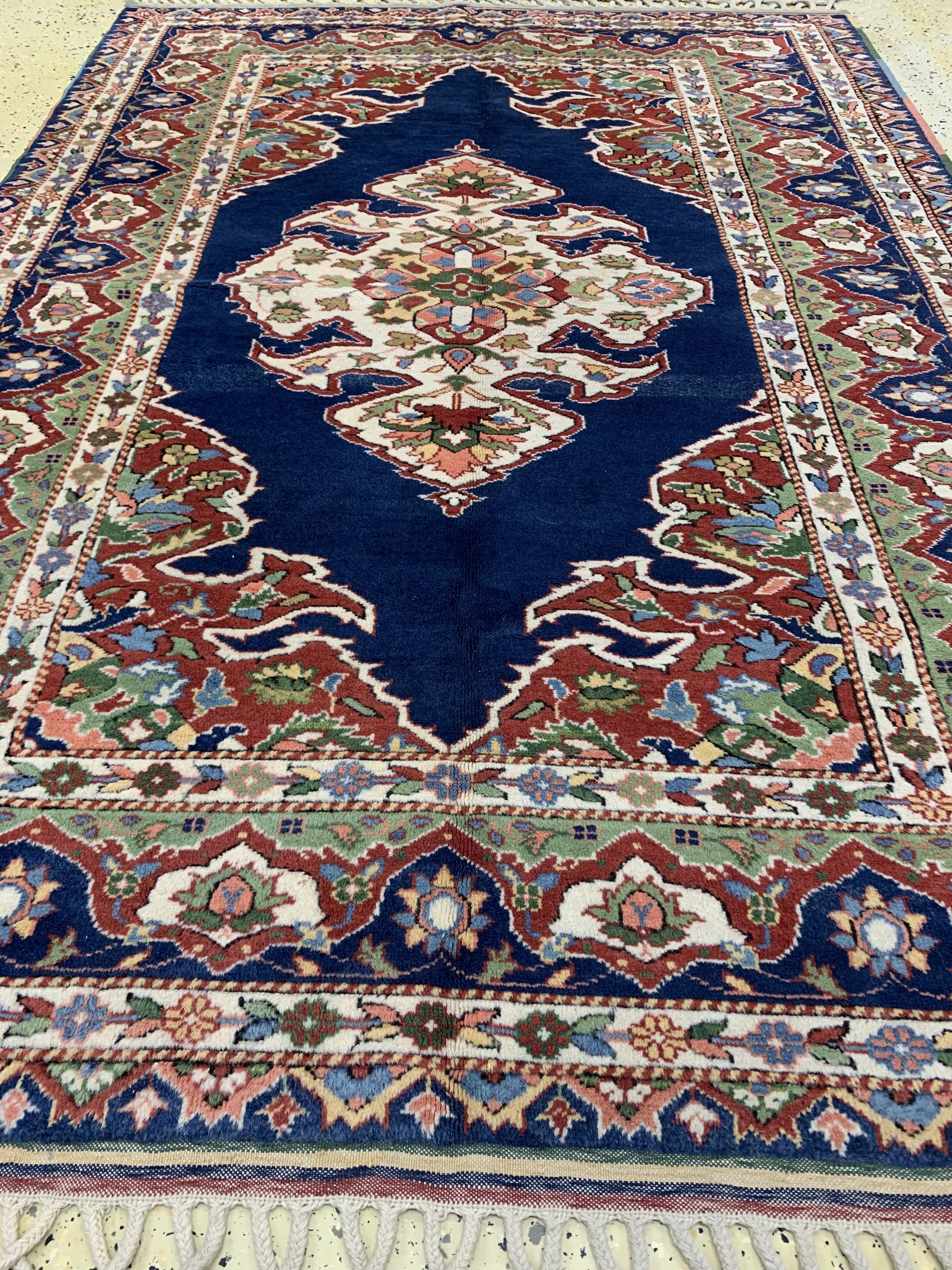 Detail c: Konya, Türkei, Ende 20.Jhd, Wolle auf Wolle, ca. 205 x 142 cm, EHZ: 1-2