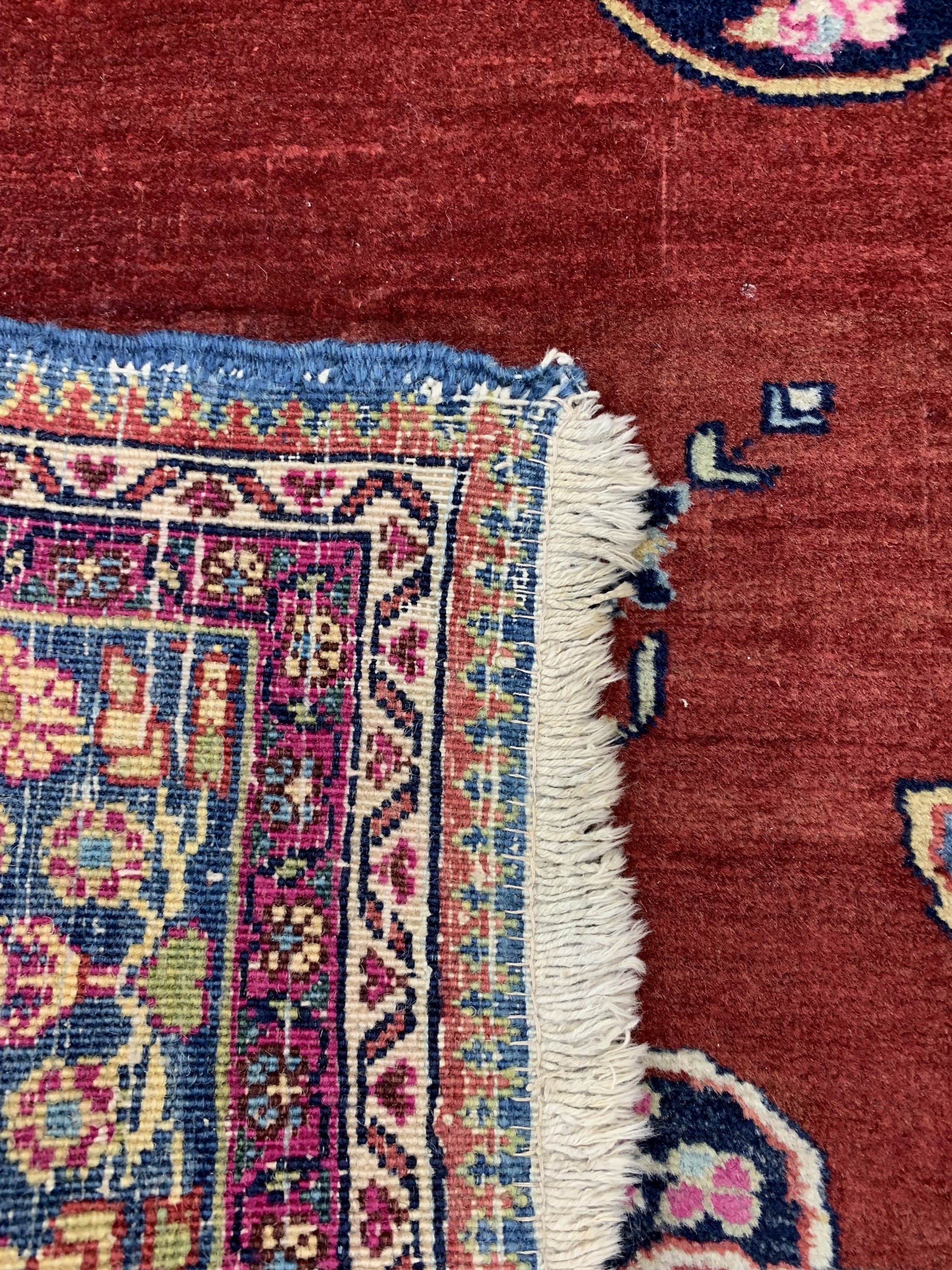 Detail d: Khorasan alt, Persien, Anfang 20.Jhd, Wolleauf Baumwolle, ca. 188 x 142 cm, EHZ: 3