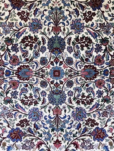 26879943c - Hereke alt, Türkei, Mitte 20.Jhd, Wolle aufBaumwolle, ca. 305 x 205 cm, EHZ: 2 ...