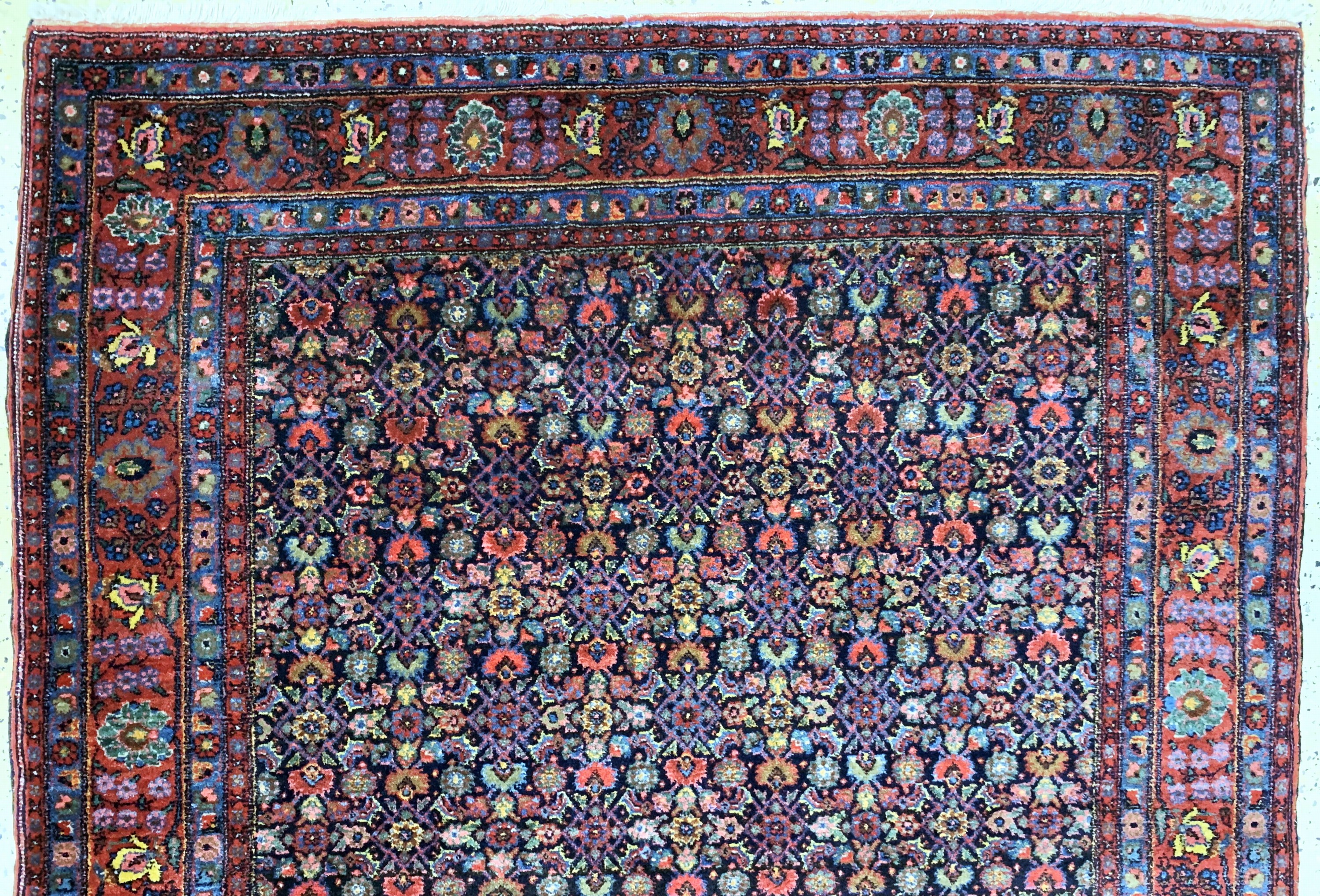 Detail a: Bidjar alt, Persien, Anfang 20.Jhd, Wolle auf Baumwolle, ca. 210 x 140 cm, EHZ: 2