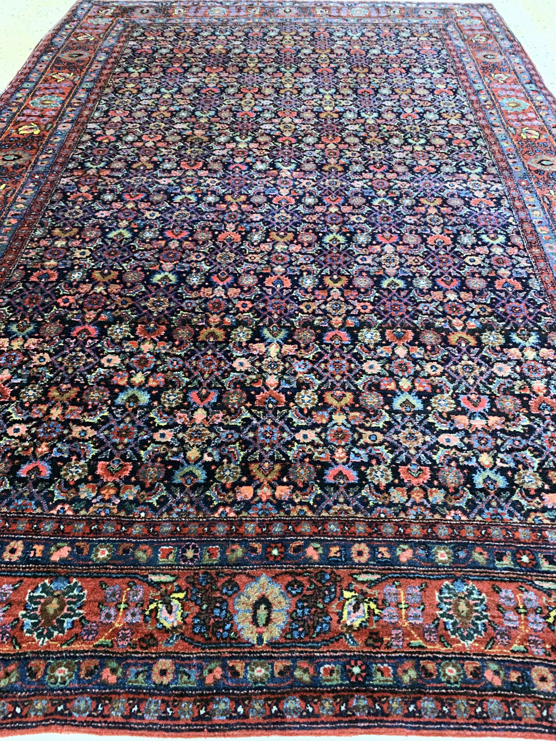 Detail c: Bidjar alt, Persien, Anfang 20.Jhd, Wolle auf Baumwolle, ca. 210 x 140 cm, EHZ: 2