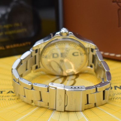 26880755b - BREITLING Colt Armbanduhr Chronometer Referenz A77388 in Stahl, quarz, Boden u. Krone ...