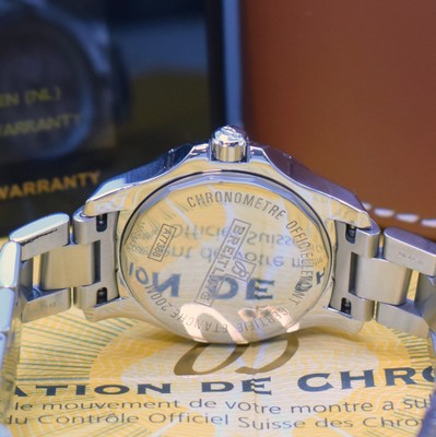 26880755d - BREITLING Colt Armbanduhr Chronometer Referenz A77388 in Stahl, quarz, Boden u. Krone ...