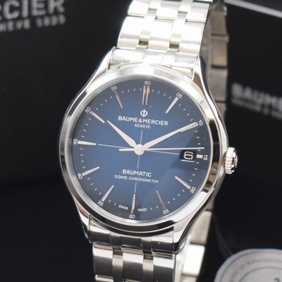 26881042a - BAUME & MERCIER Clifton Baumatic 5 Days Chronometer nahezu neuwertige ...