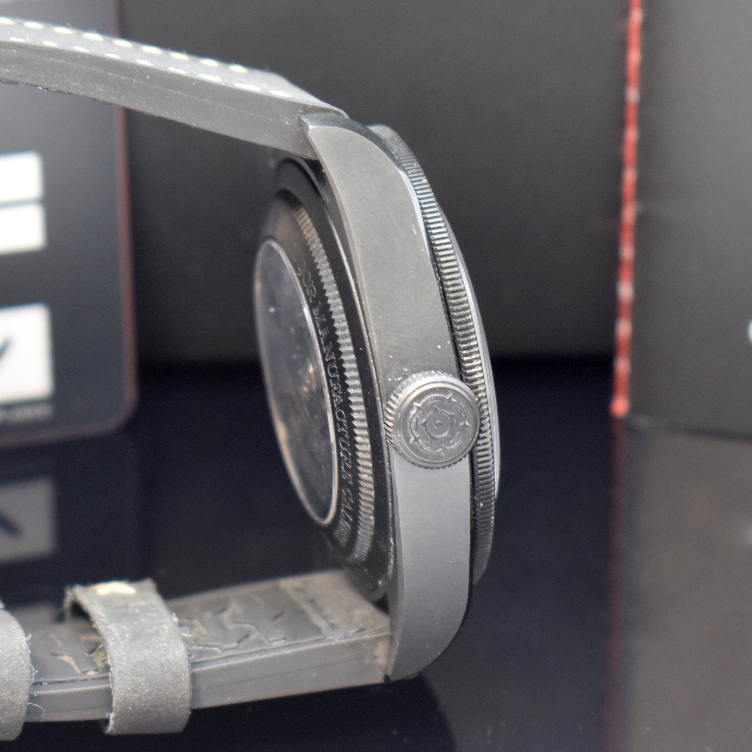 Detail c: TUDOR Black Bay Master Chronometer Herrenarmbanduhr Referenz 79210CNU, Schweiz verk. lt. beil. Pap. 06/2021, Automatik, Keramikgeh. beids. vergl., ...