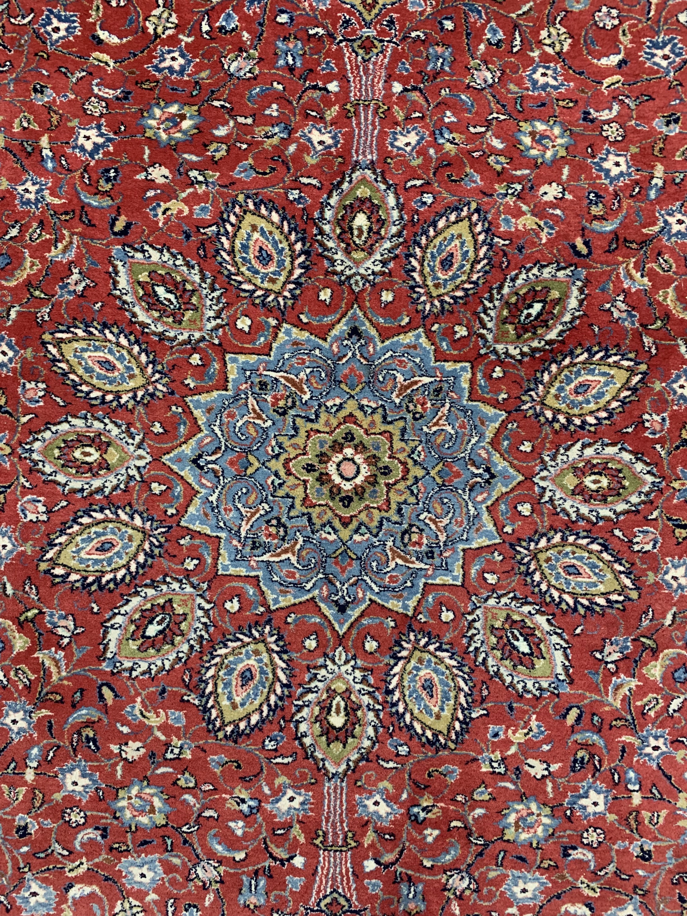 Detail c: Sarogh, Persien, Ende 20.Jhd, Wolle auf Baumwolle, ca. 350 x 265 cm, EHZ: 2