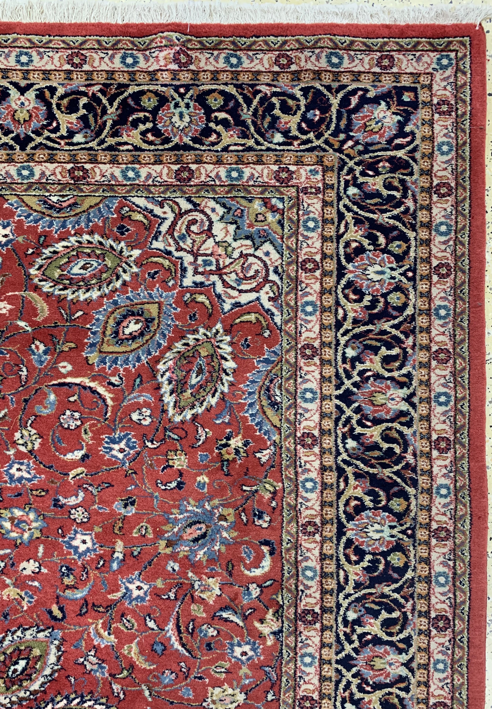 Detail e: Sarogh, Persien, Ende 20.Jhd, Wolle auf Baumwolle, ca. 350 x 265 cm, EHZ: 2