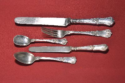 Image 26881840 - Silberbesteck, Österreich, um 1900, für 12 Personen, reich verziert, 12 ...