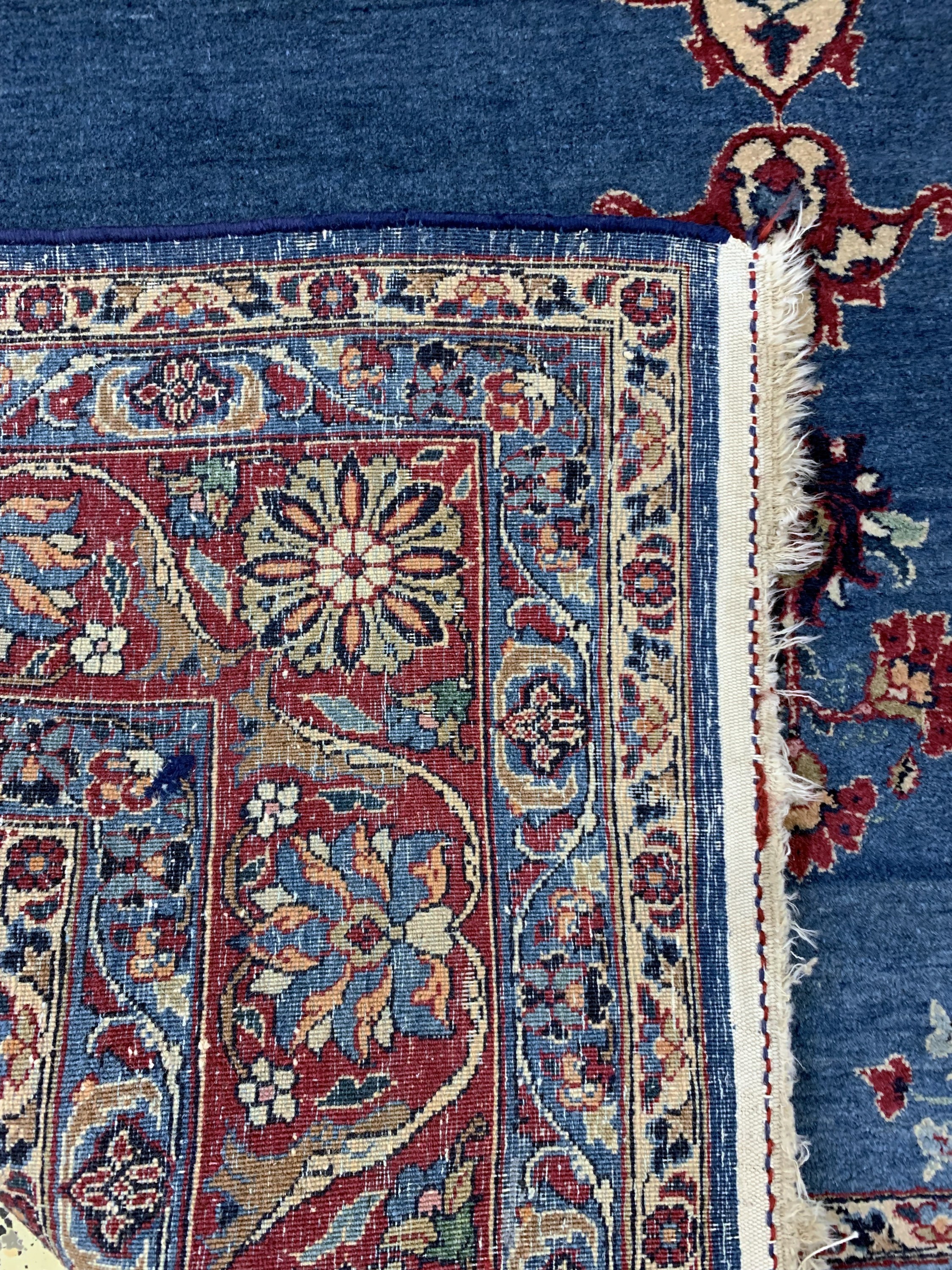 Detail e: Keschan Kork alt, Persien, Mitte 20.Jhd, Wolle auf Baumwolle, ca. 191 x 130 cm, EHZ: 2