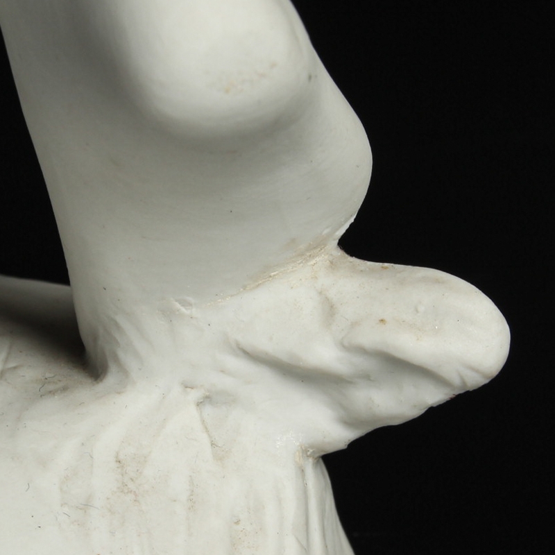 Detail h: Große stehende Porzellanfigur, "Echo" Rosenthal, Entwurf Max Hermann Fritz um 1935, Rosenthal Plössberg Germany, stehender Frauenakt, ...