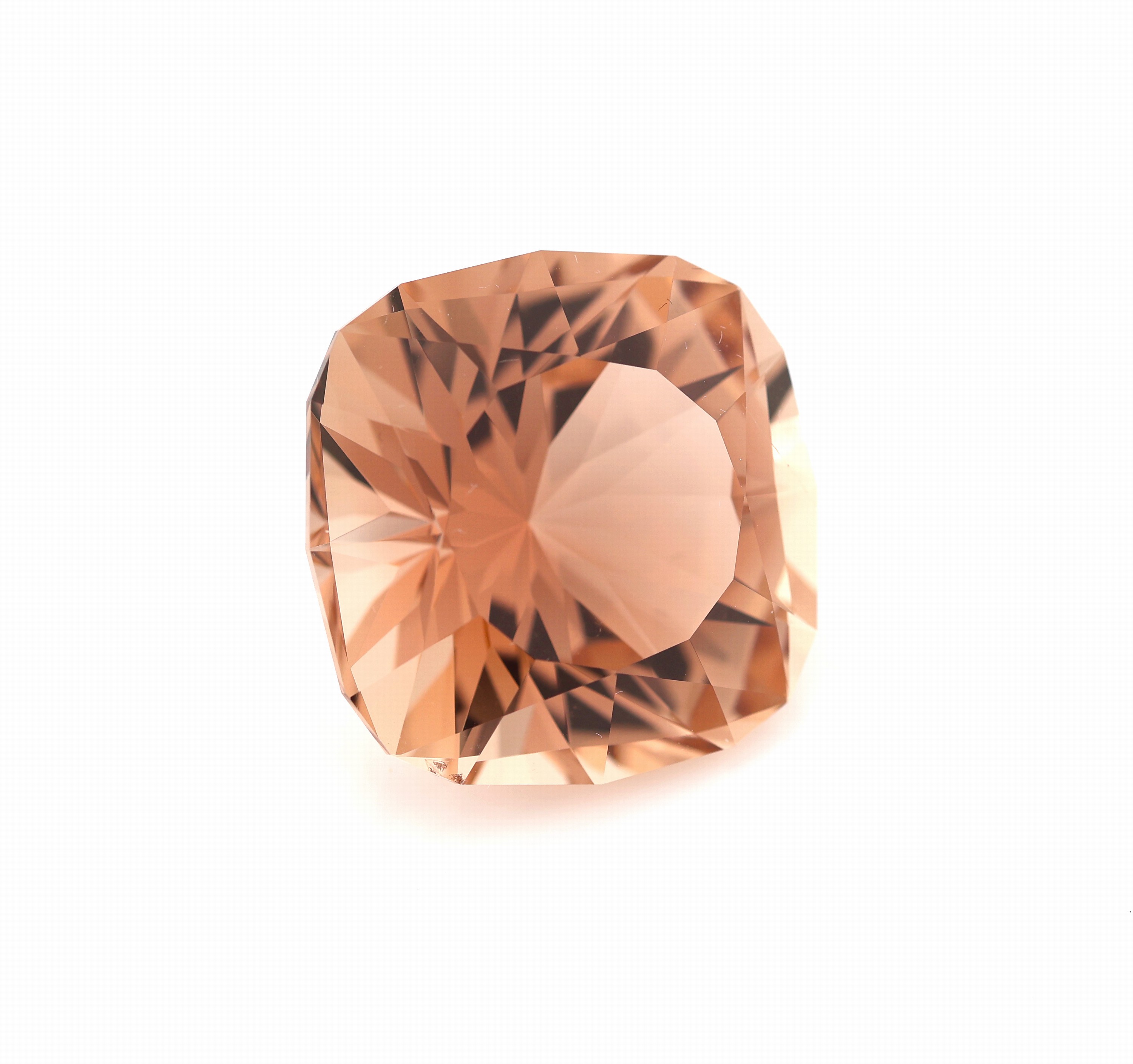 Detail a: Loser Imperial Topas, ca. 49.93 ct, Cushion Cut