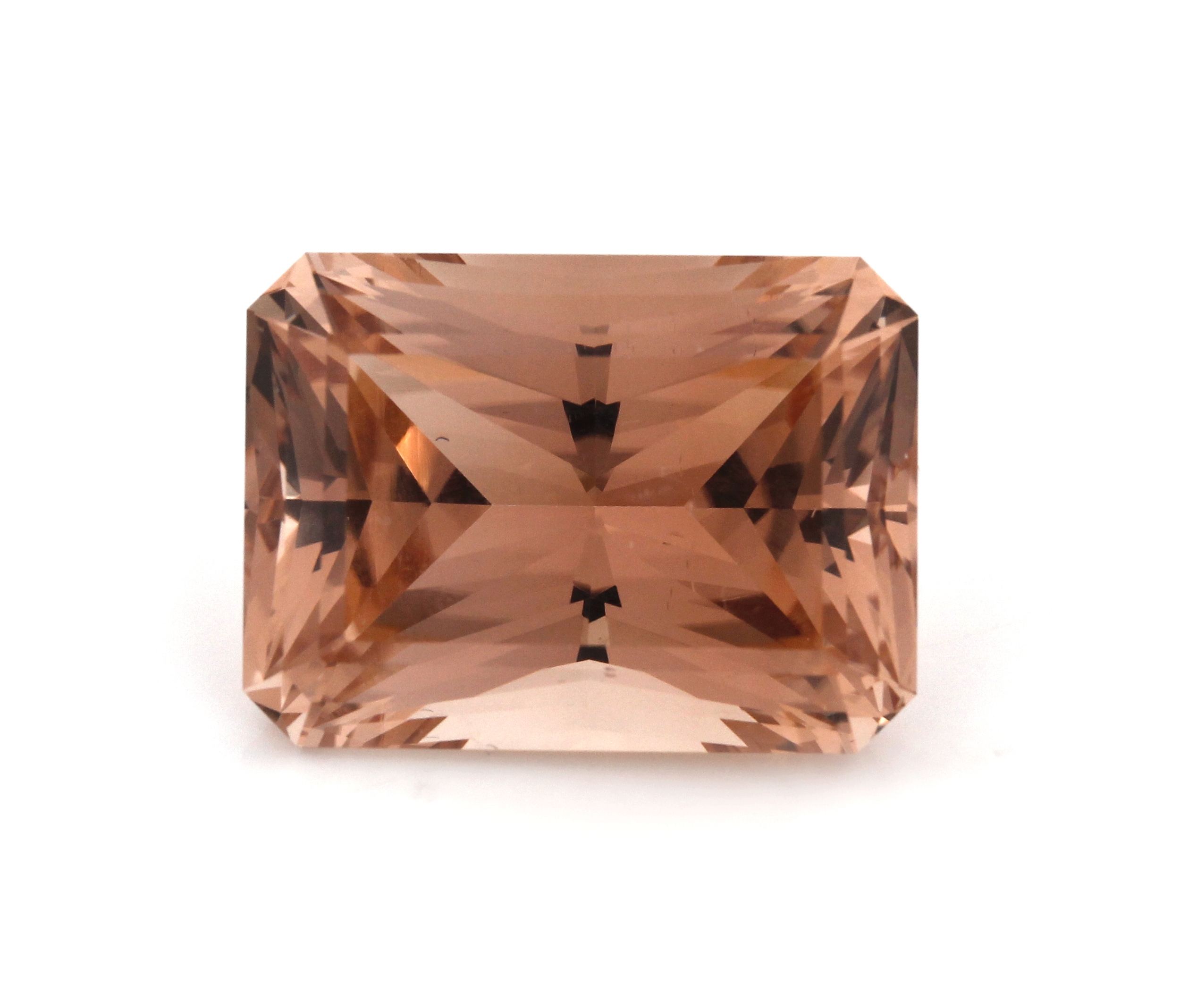 Loser Imperial Topas, ca. 31.59 ct, oktogonaler Treppenschliff
