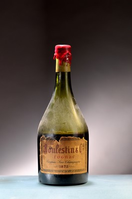 Image 26885019 - 1 Flasche 1875 Boulestin & Cie Cognac, Cognac Fine Champagne, below shoulder, ...