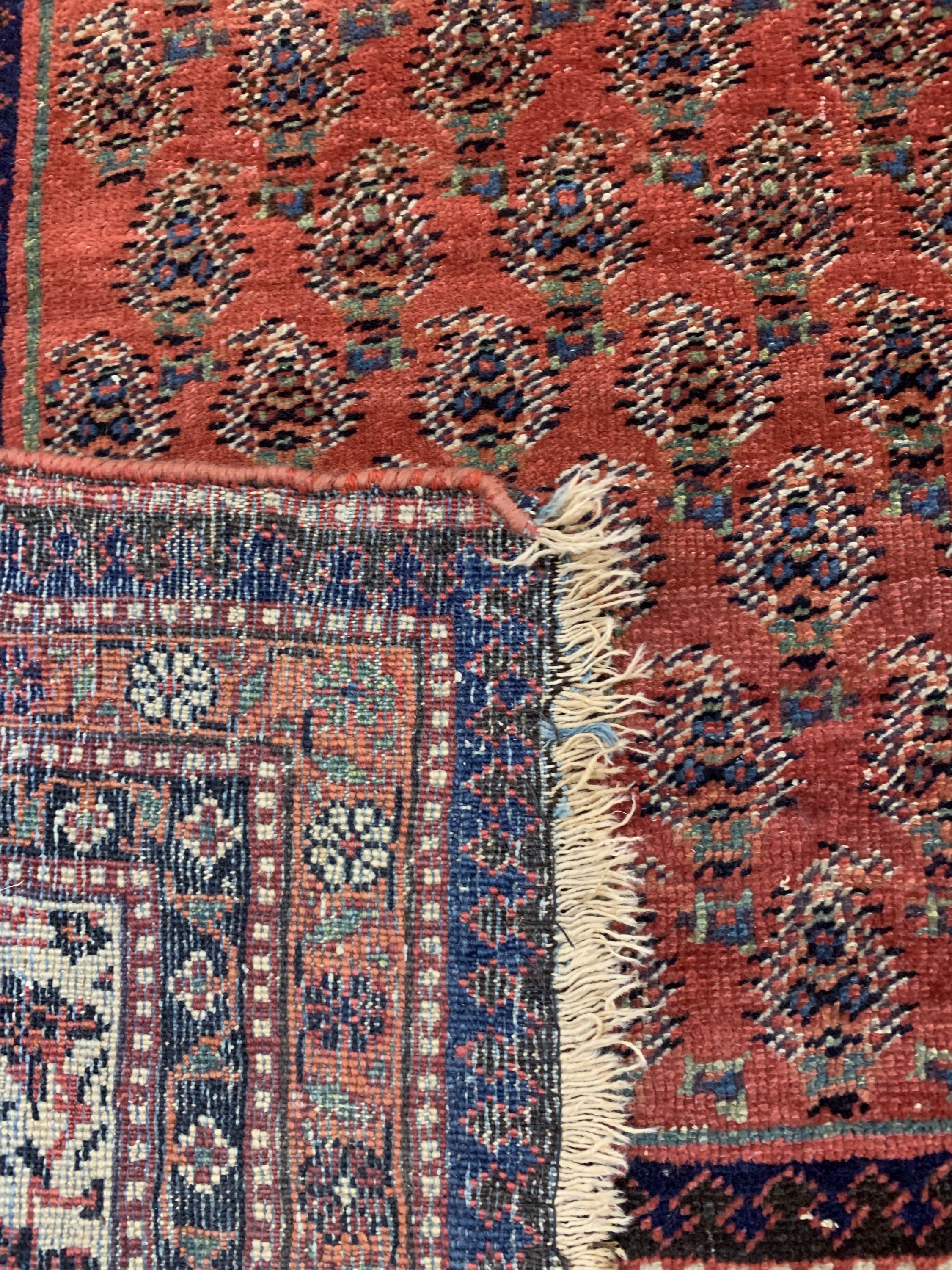 Detail h: Serabend"Kelley"antik, Persien, um 1900, Wolle auf Baumwolle, ca. 406 x 176 cm, EHZ: 3
