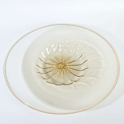 26885817a - Große Glasschale, wohl Vetri Soffiati Cappellin Venini, Murano, Italien, ...