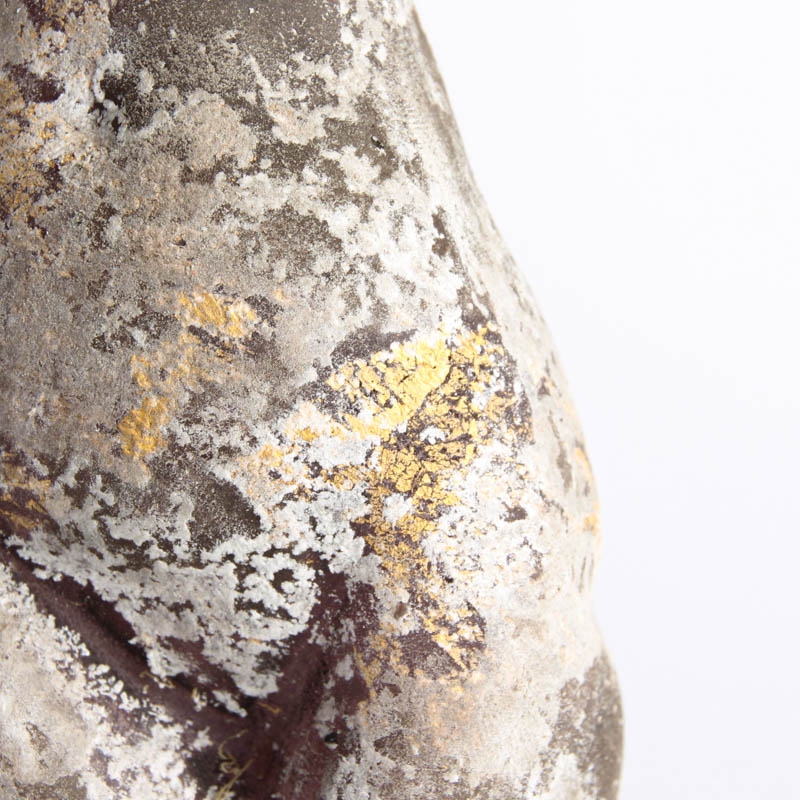 Detail d: Vetro a Scavo-Skulptur, Ermanno Nason für Cenedese, Murano, Italien, farbloses Glas, mattierte und aufgerauhte Oberfläche durch Vetro a ...