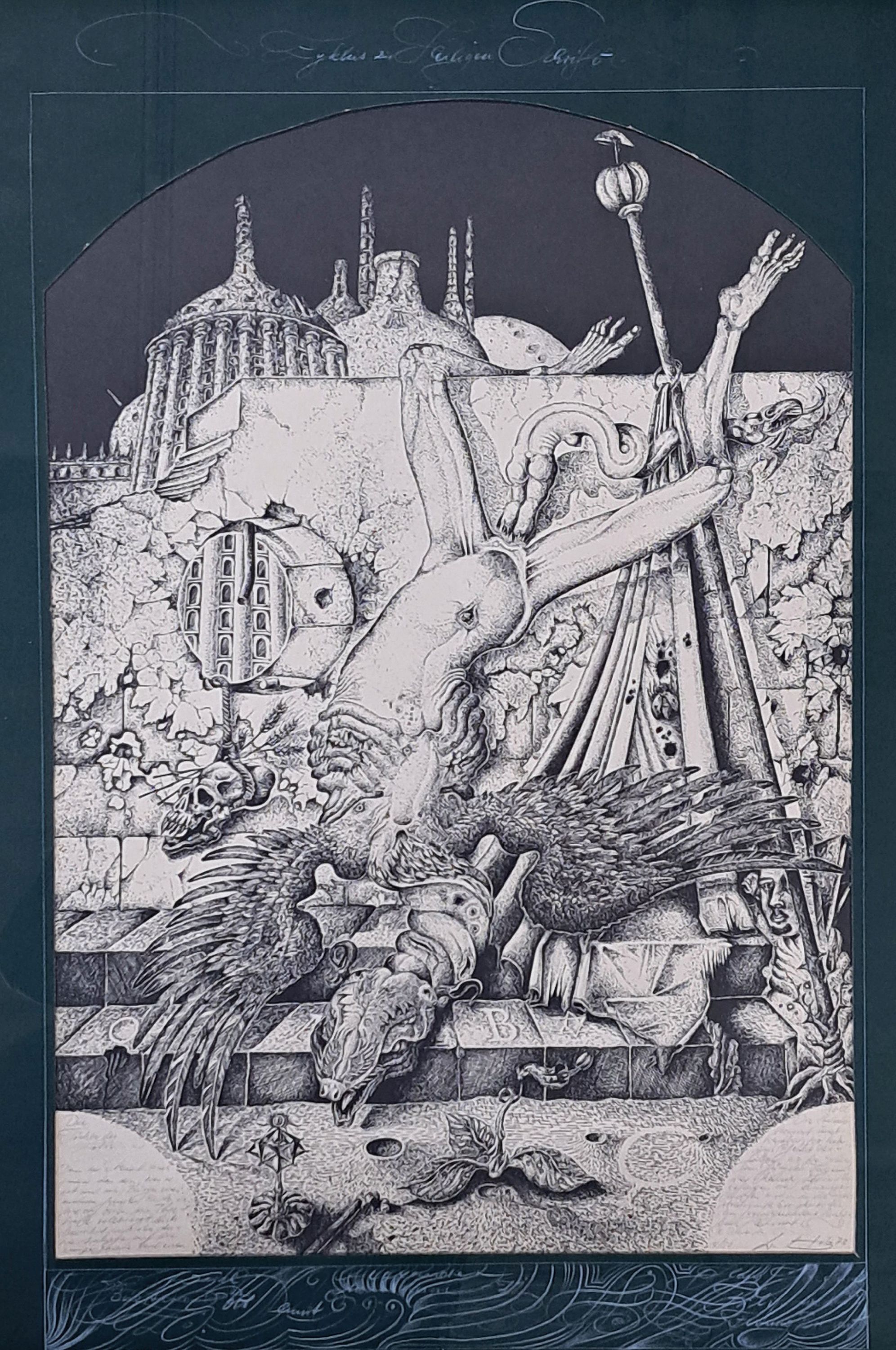 Image 26887804 - Werner Holz, 1948 Grünstadt-1991 Ludwigshafen, Die Töchter des Loth, aus: Zyklus zur ...