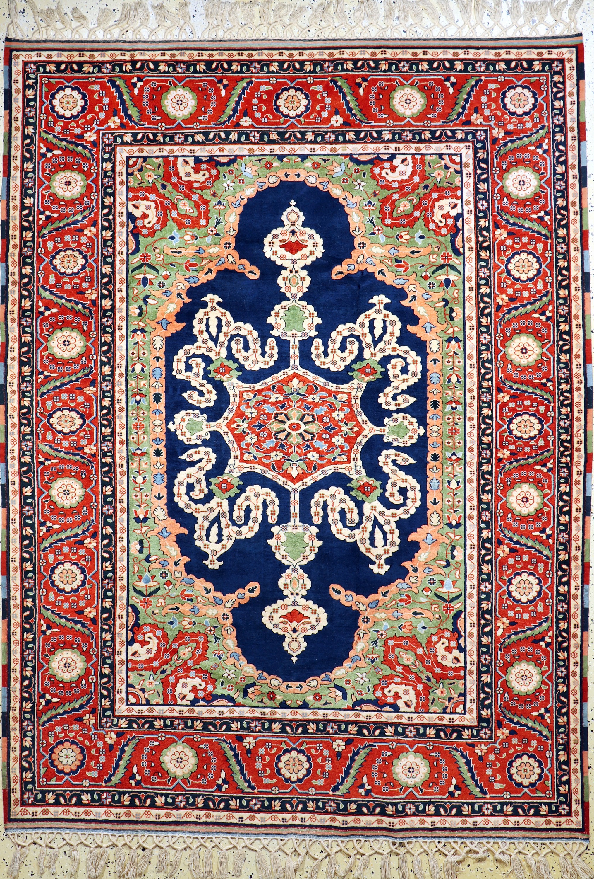 Konya, Türkei, Ende 20.Jhd, Wolle auf Wolle, ca. 259 x 192 cm, EHZ: 2