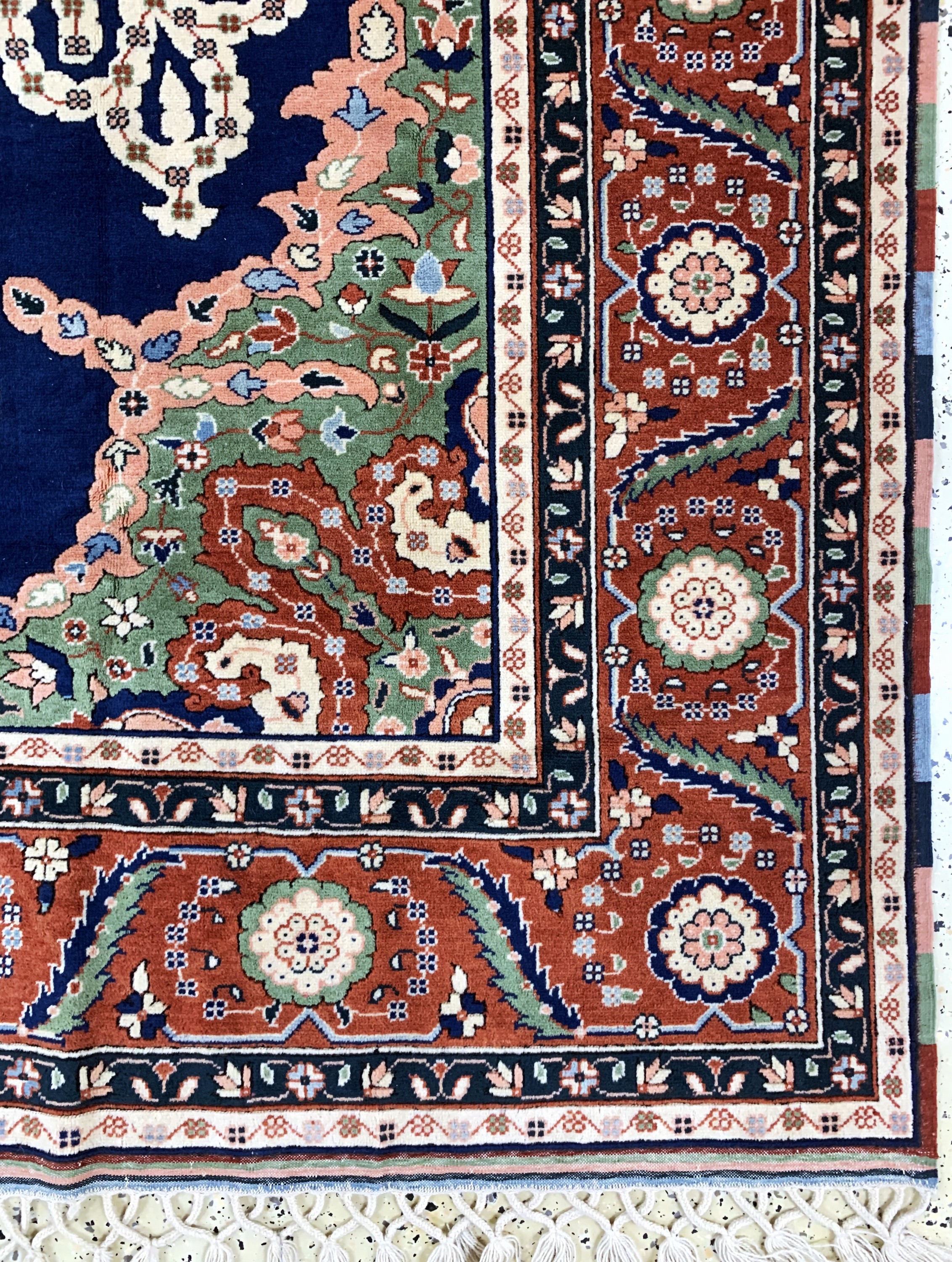 Detail a: Konya, Türkei, Ende 20.Jhd, Wolle auf Wolle, ca. 259 x 192 cm, EHZ: 2