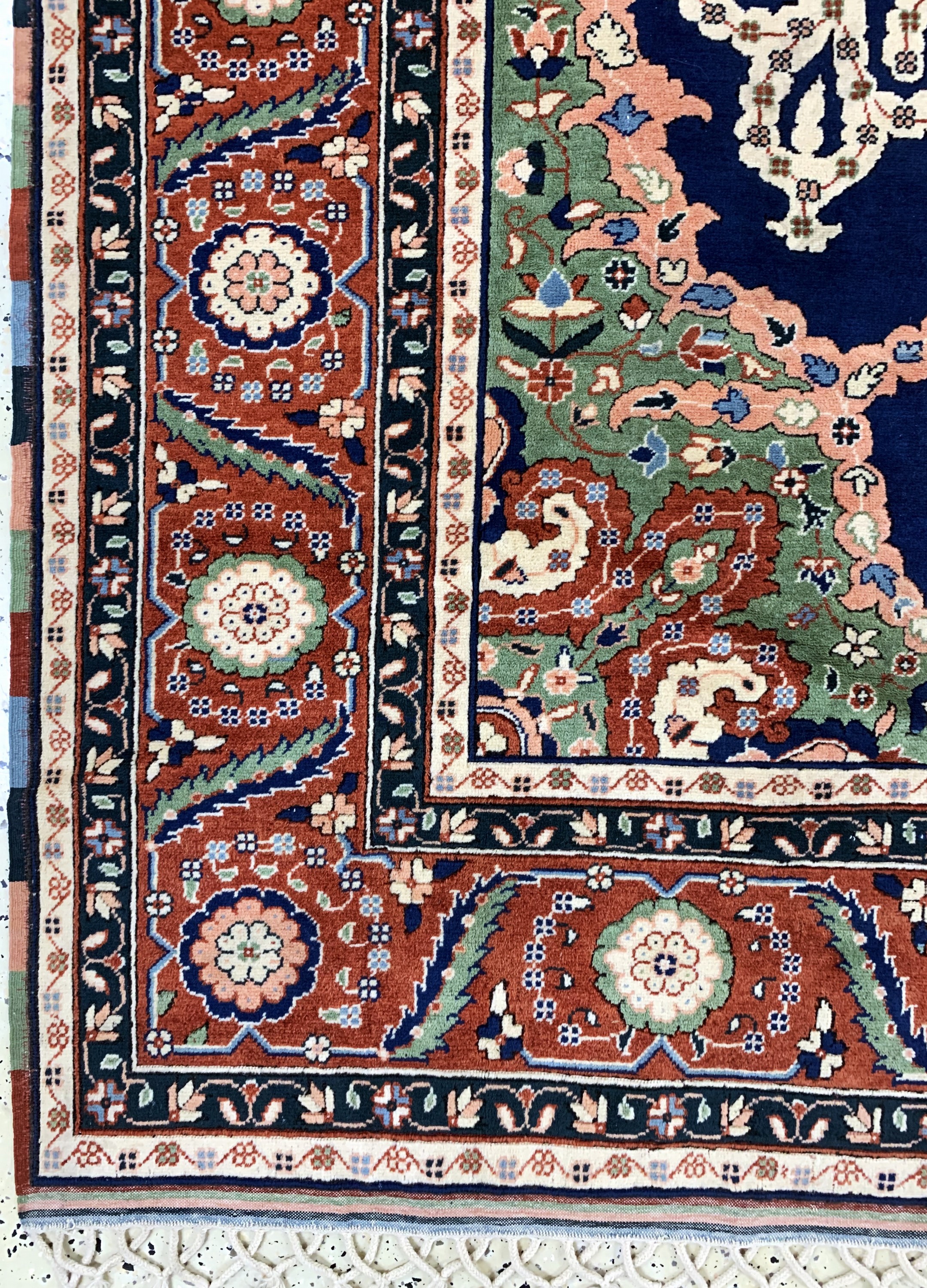 Detail b: Konya, Türkei, Ende 20.Jhd, Wolle auf Wolle, ca. 259 x 192 cm, EHZ: 2