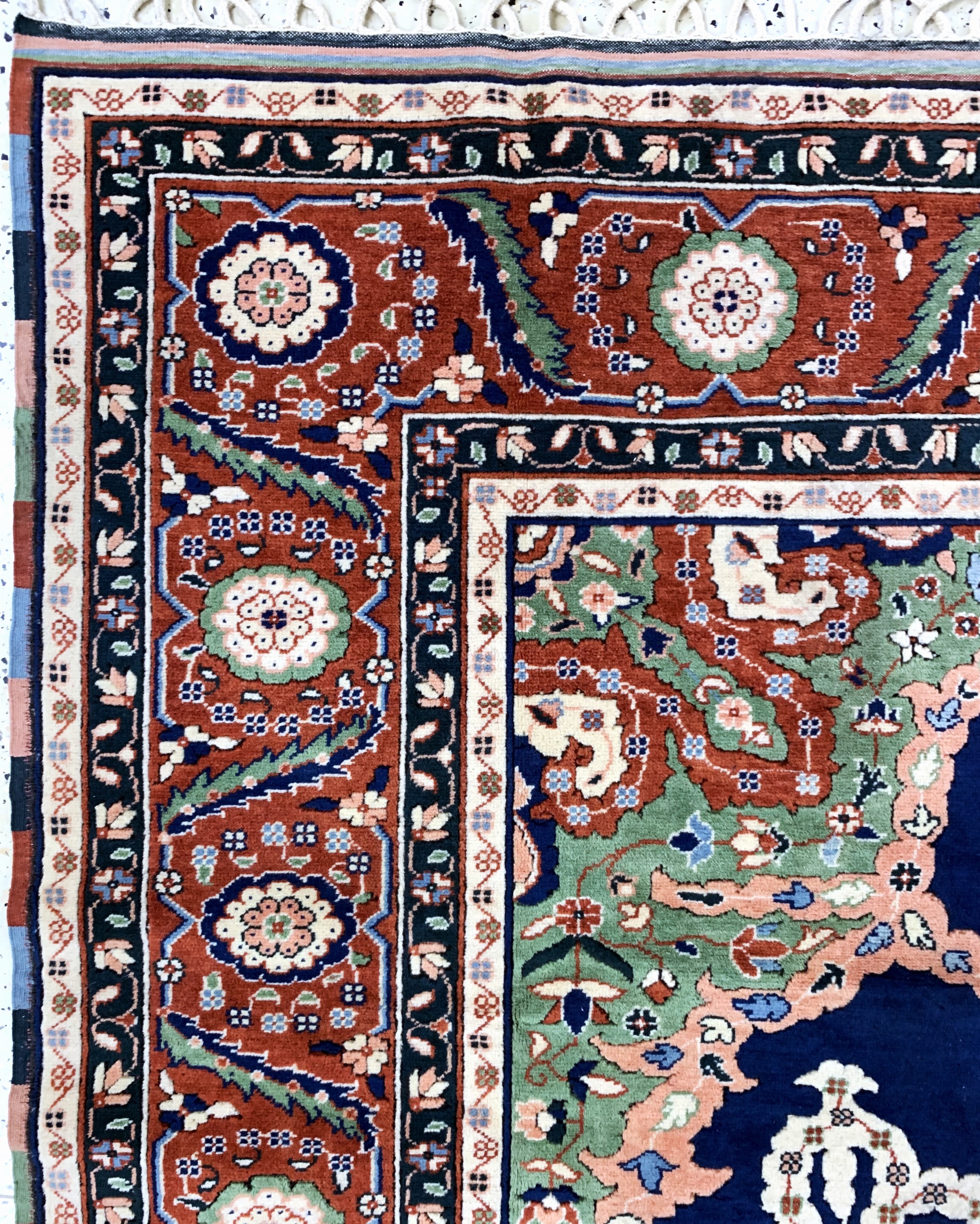 Detail d: Konya, Türkei, Ende 20.Jhd, Wolle auf Wolle, ca. 259 x 192 cm, EHZ: 2