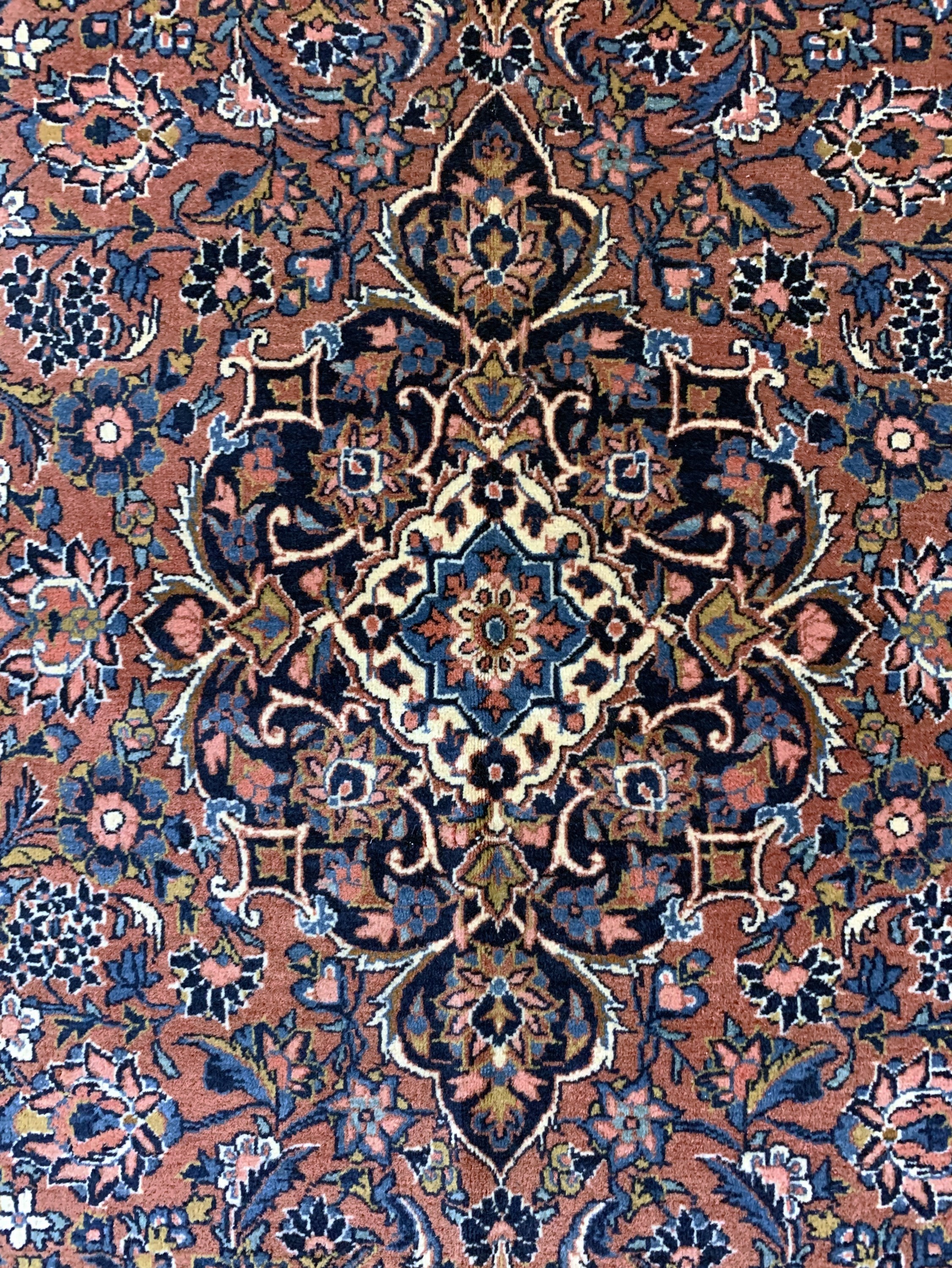 Detail b: Keschan Kork alt, Persien, Mitte 20.Jhd, Korkwolle, ca. 210 x 135 cm, EHZ: 2