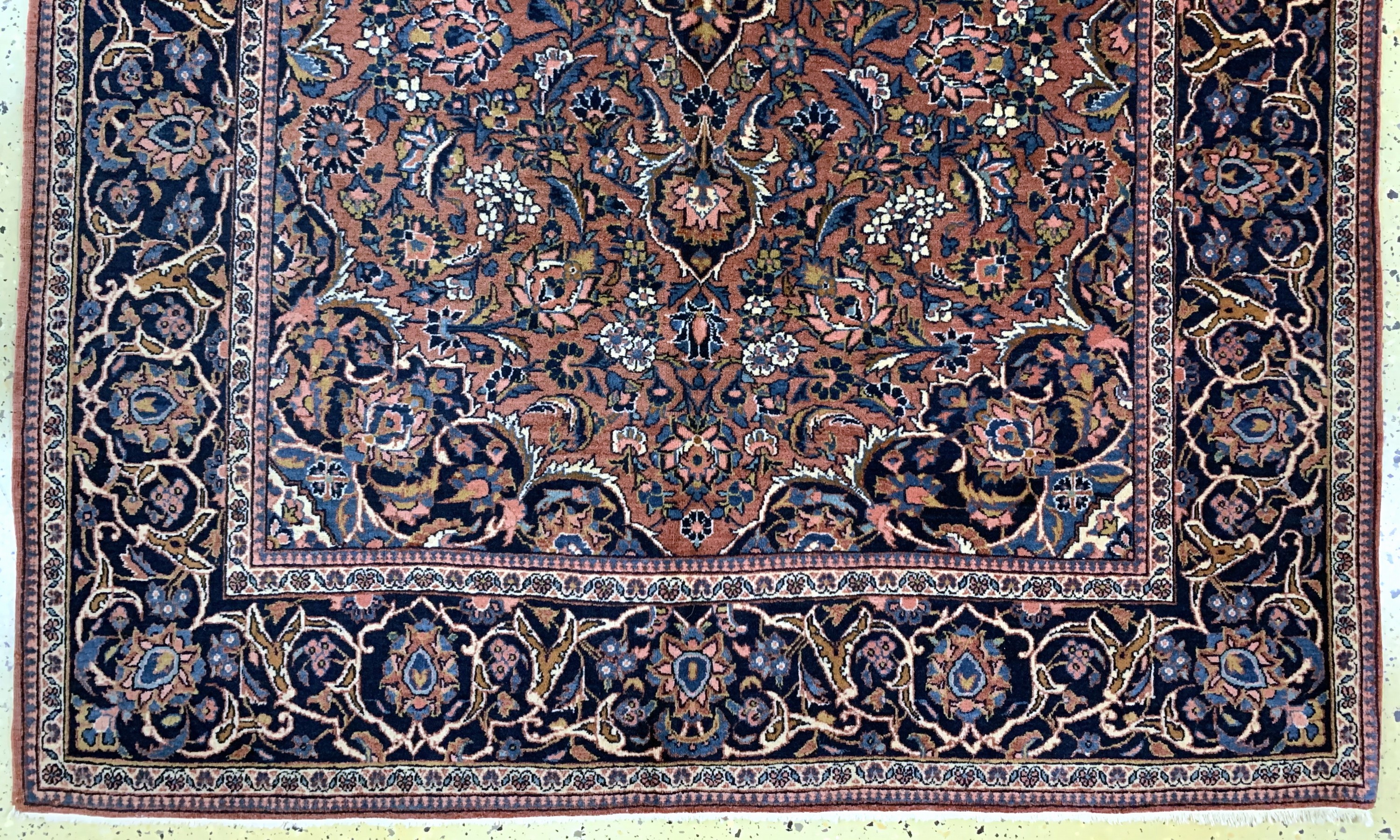 Detail c: Keschan Kork alt, Persien, Mitte 20.Jhd, Korkwolle, ca. 210 x 135 cm, EHZ: 2