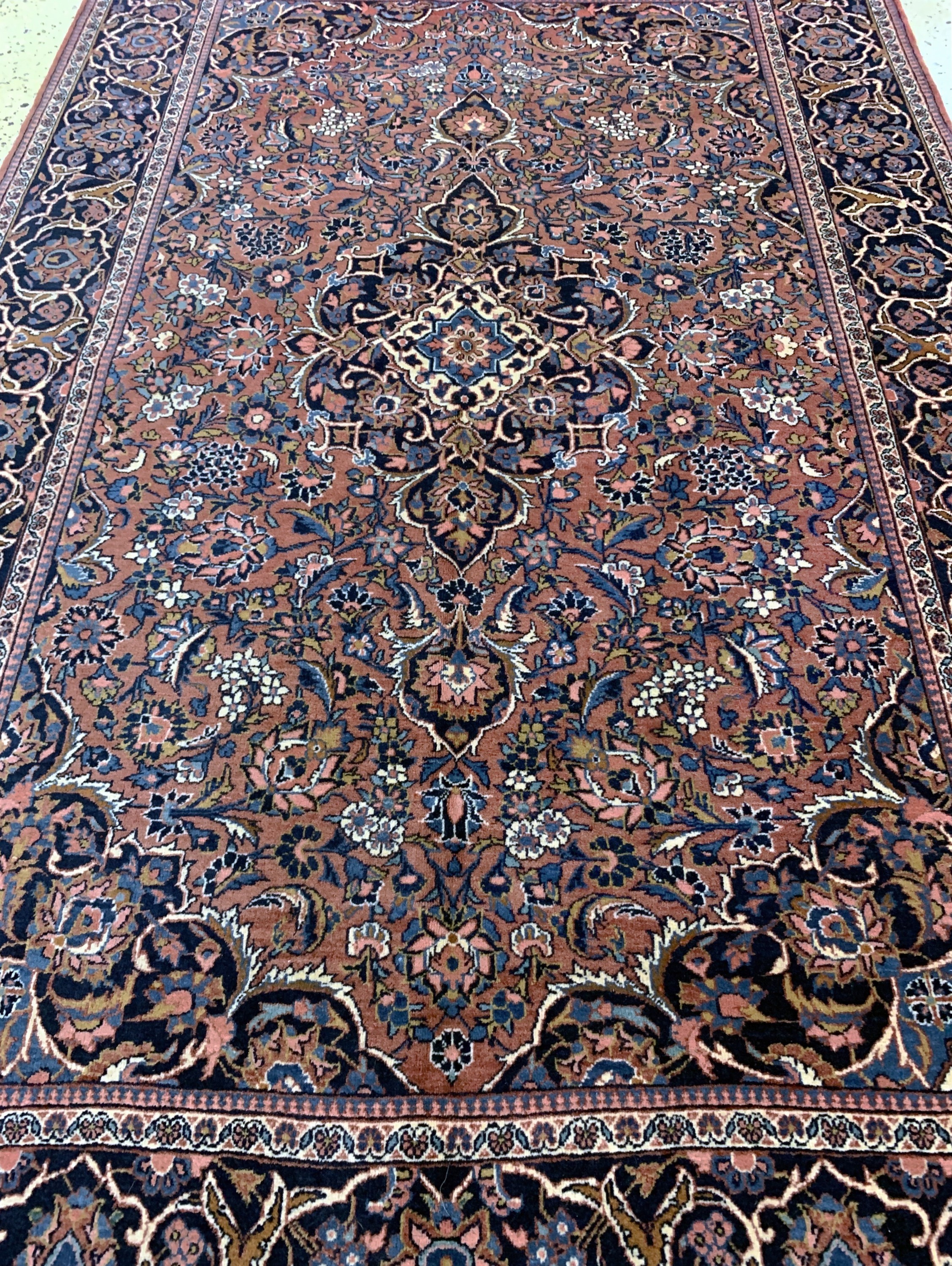 Detail d: Keschan Kork alt, Persien, Mitte 20.Jhd, Korkwolle, ca. 210 x 135 cm, EHZ: 2