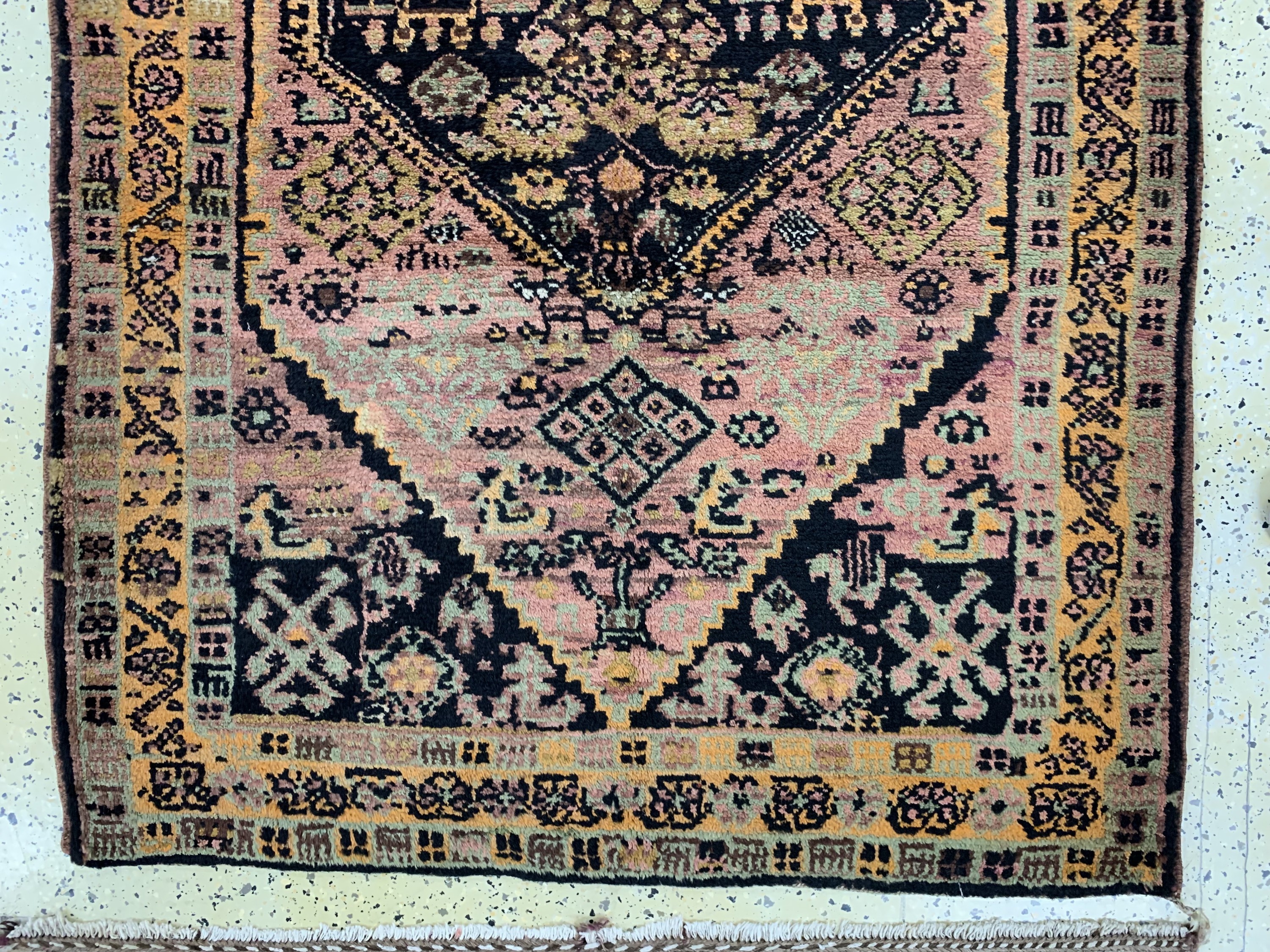 Detail b: Konvolut aus 4 Persische Brücken, Anfang 20.Jhd, Wolle auf Baumwolle, ca. 199 x 138 cm, EHZ: 2-3