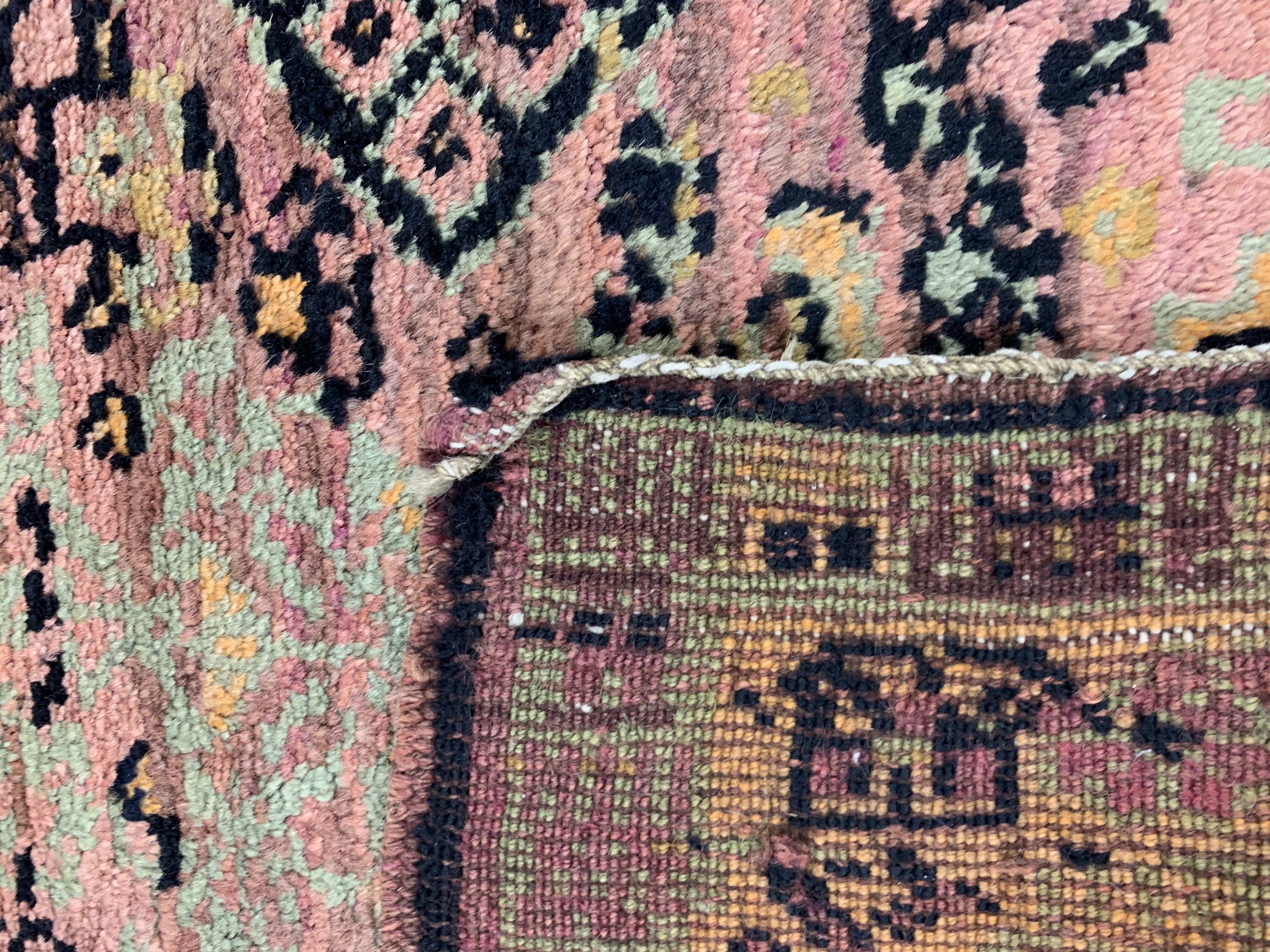 Detail d: Konvolut aus 4 Persische Brücken, Anfang 20.Jhd, Wolle auf Baumwolle, ca. 199 x 138 cm, EHZ: 2-3
