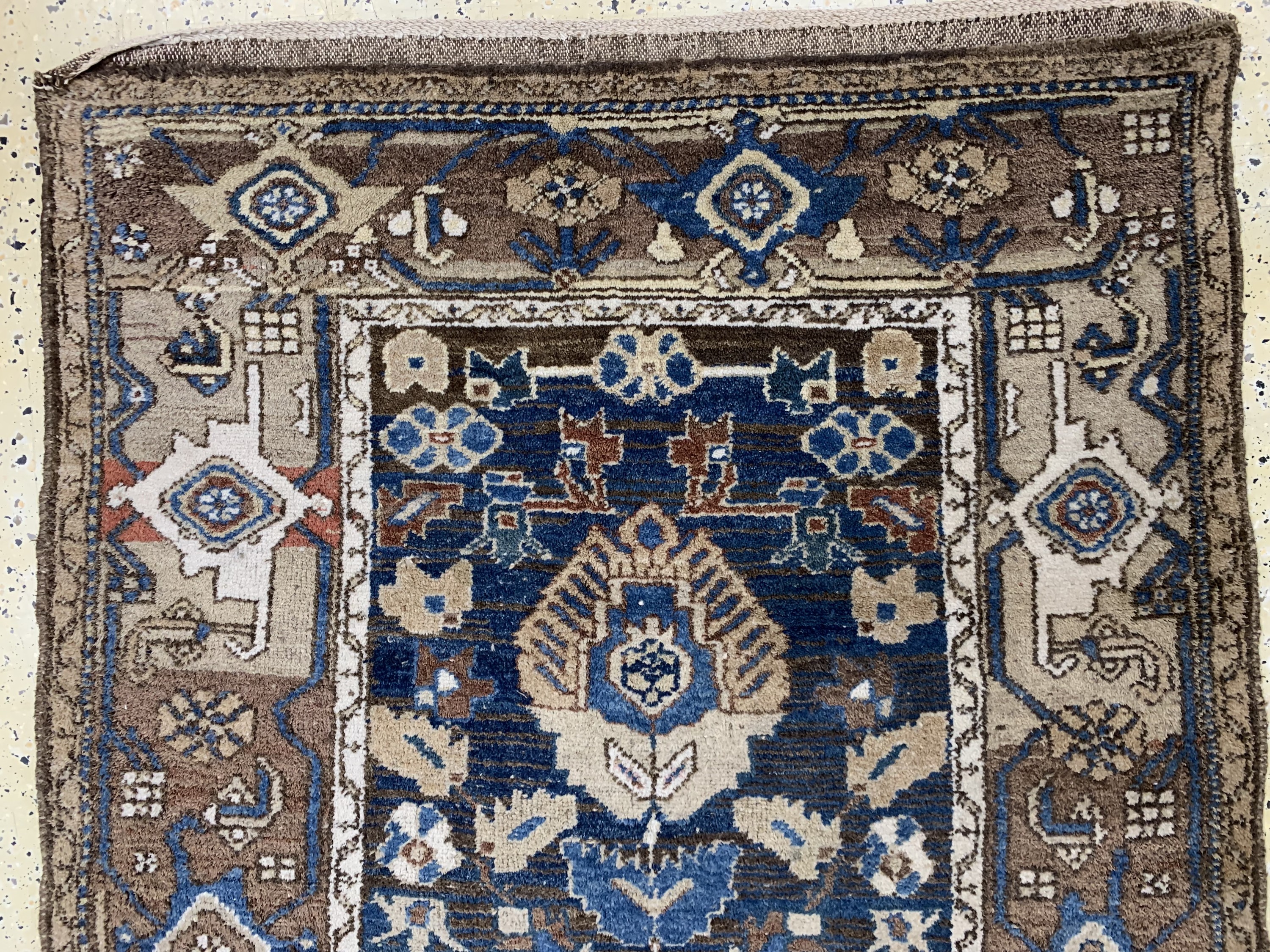 Detail e: Konvolut aus 4 Persische Brücken, Anfang 20.Jhd, Wolle auf Baumwolle, ca. 199 x 138 cm, EHZ: 2-3