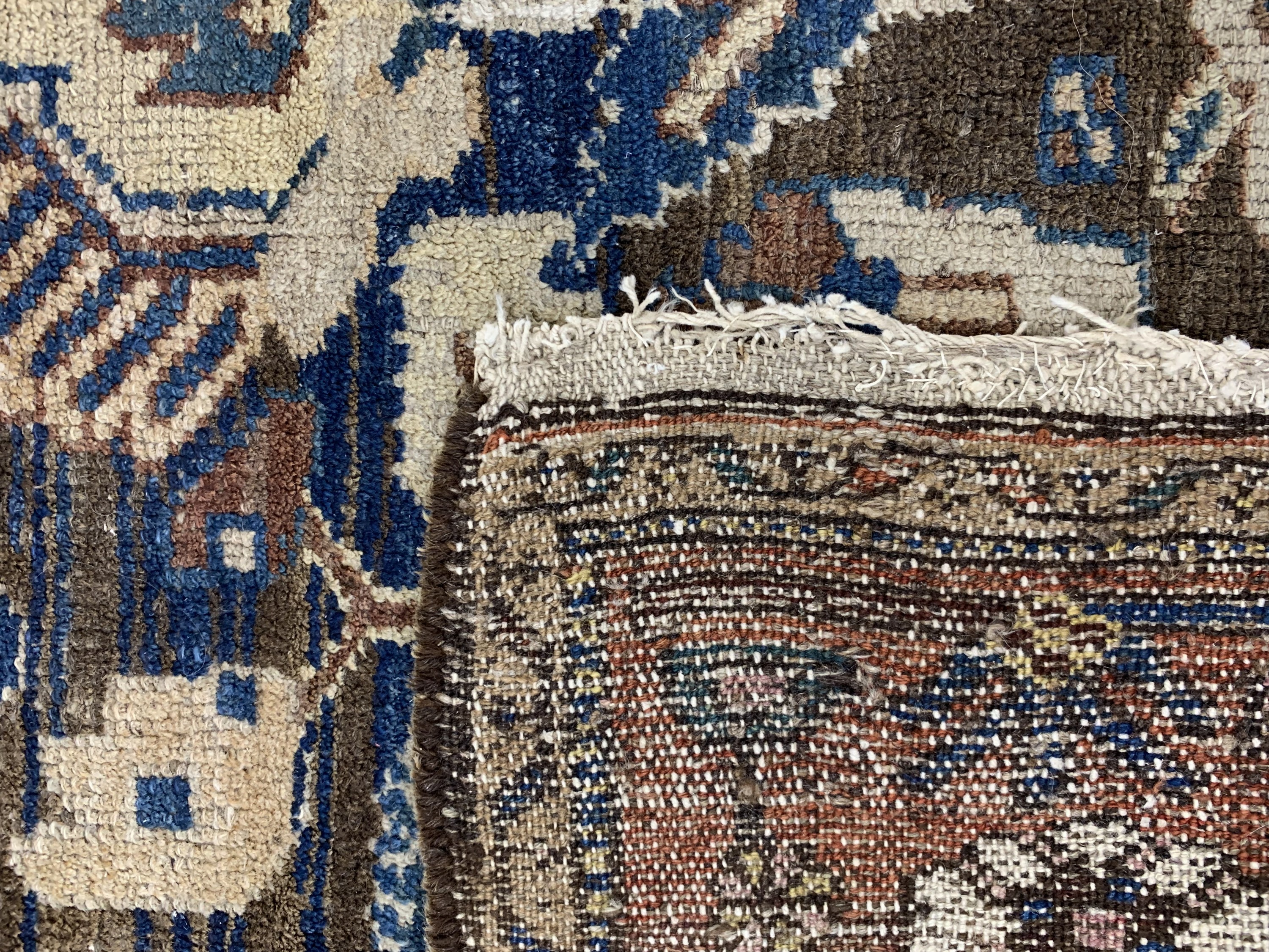 Detail h: Konvolut aus 4 Persische Brücken, Anfang 20.Jhd, Wolle auf Baumwolle, ca. 199 x 138 cm, EHZ: 2-3