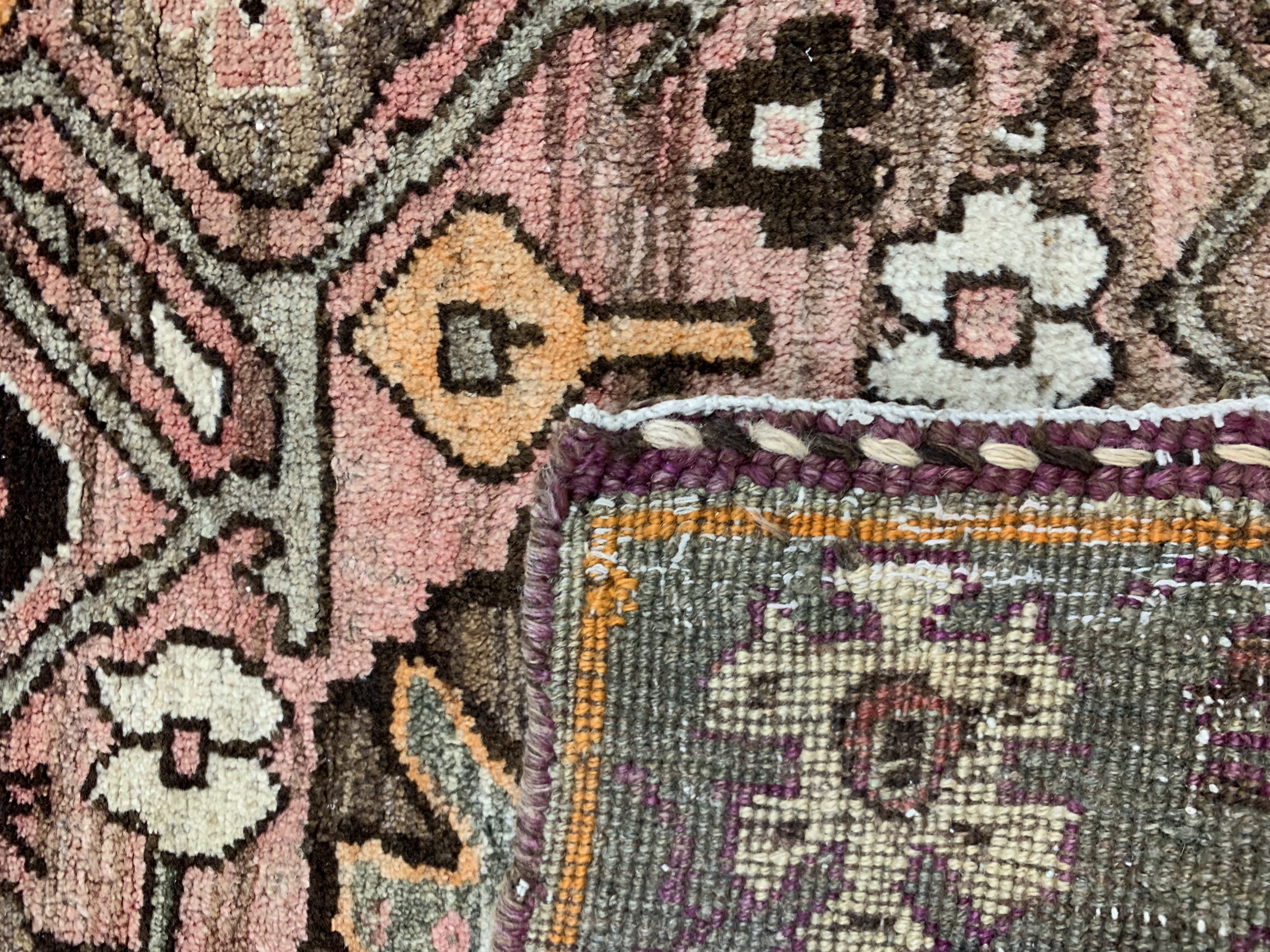 Detail l: Konvolut aus 4 Persische Brücken, Anfang 20.Jhd, Wolle auf Baumwolle, ca. 199 x 138 cm, EHZ: 2-3