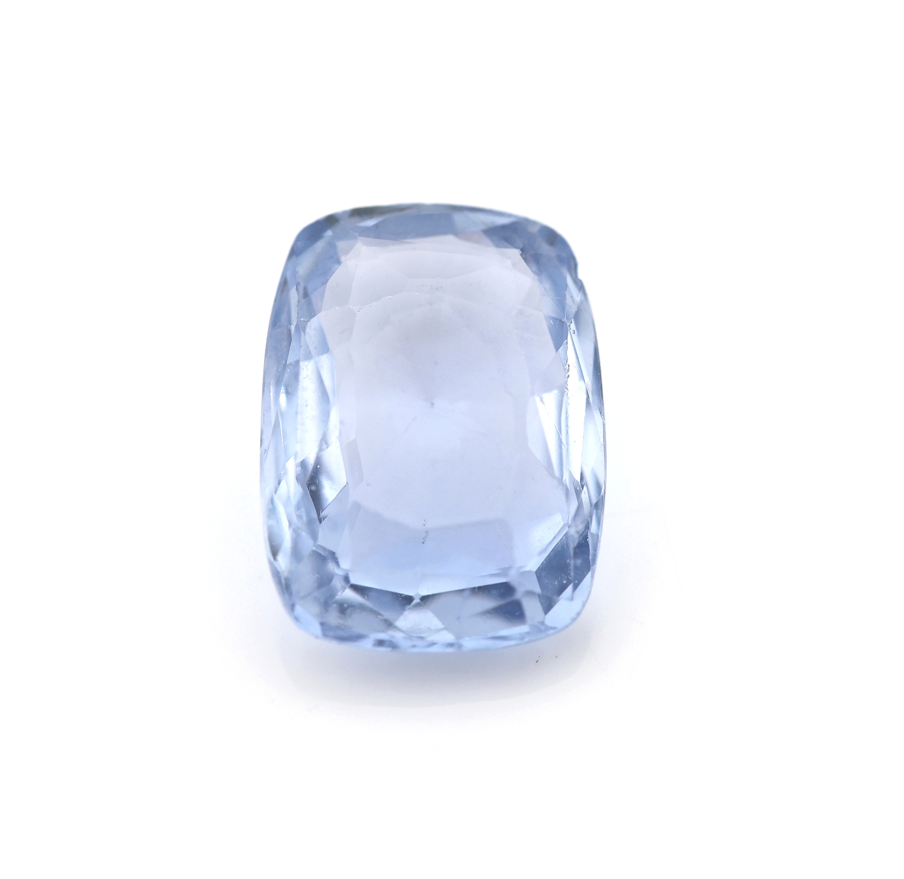 Loser Saphir, ca. 5.5 ct, Scherenschliff, Ausfassware