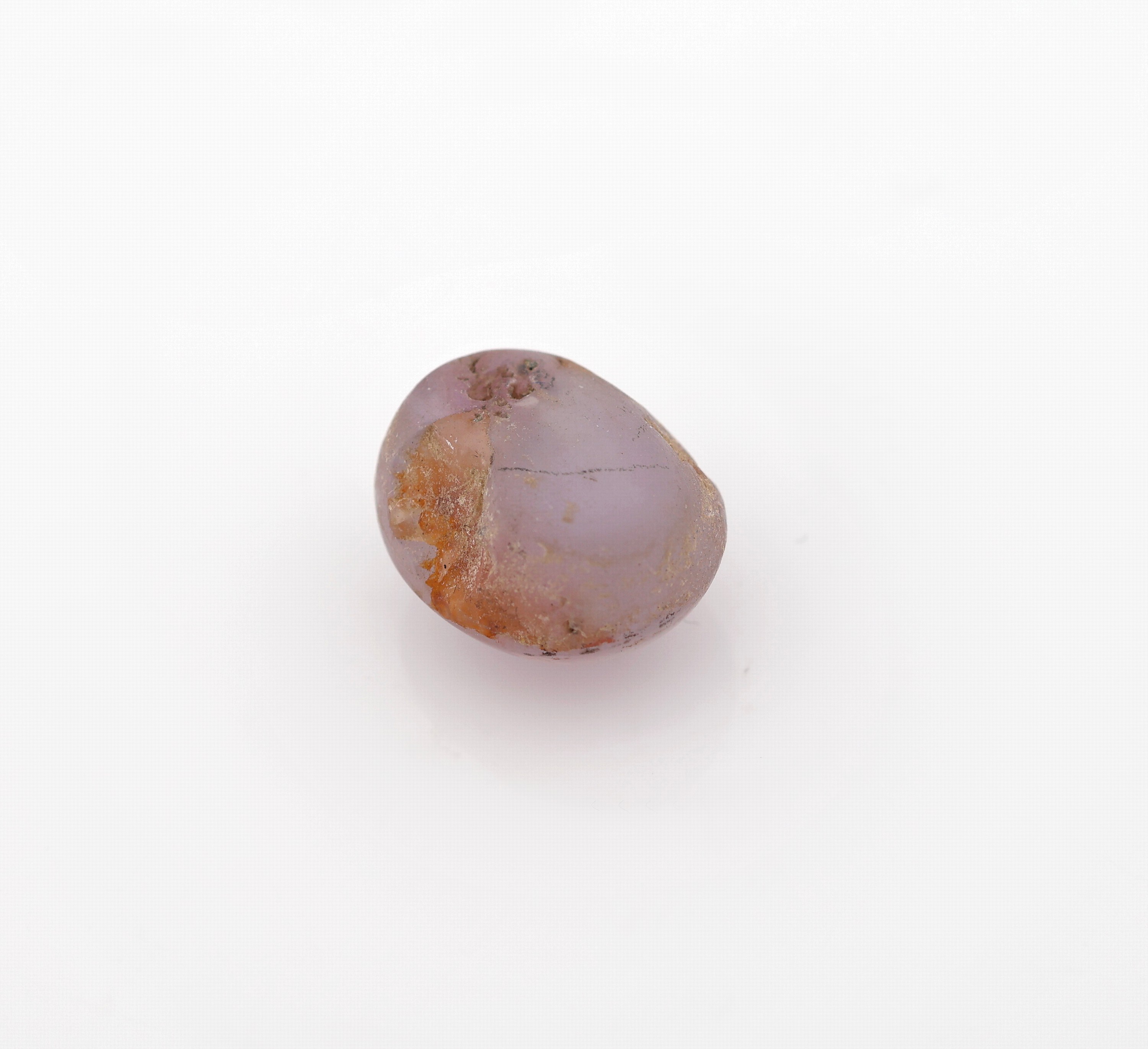 Detail a: Loser Sternsaphir, ca. 15 ct, oval, Ausfassware