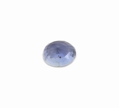 26888271a - Loser Saphir, ca. 3.01 ct, ovalfacett.