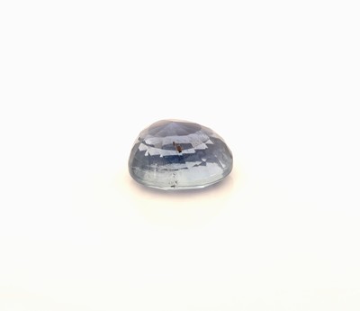 26888271b - Loser Saphir, ca. 3.01 ct, ovalfacett.