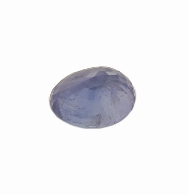 26888275b - Loser Saphir, ca. 2.65 ct, ovalfacett.