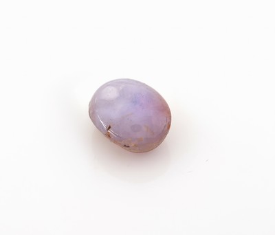 Image 26888277 - Loser Sternsaphir, ca. 15 ct, oval, Ausfassware