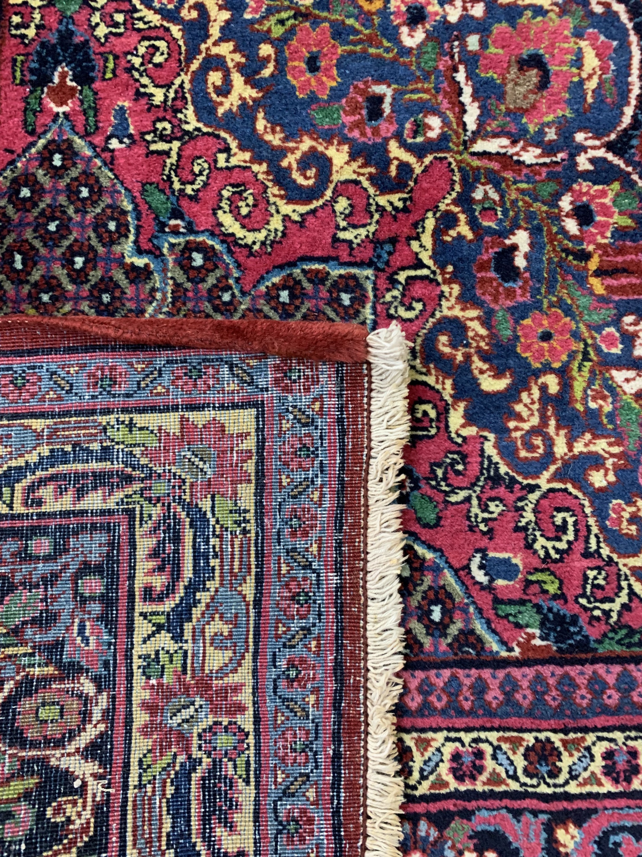 Detail g: Ekbatan, Persien, Ende 20.Jhd, Wolle auf Baumwolle, ca. 360 x 260 cm, EHZ: 1-2(nahezu Neuwertig).