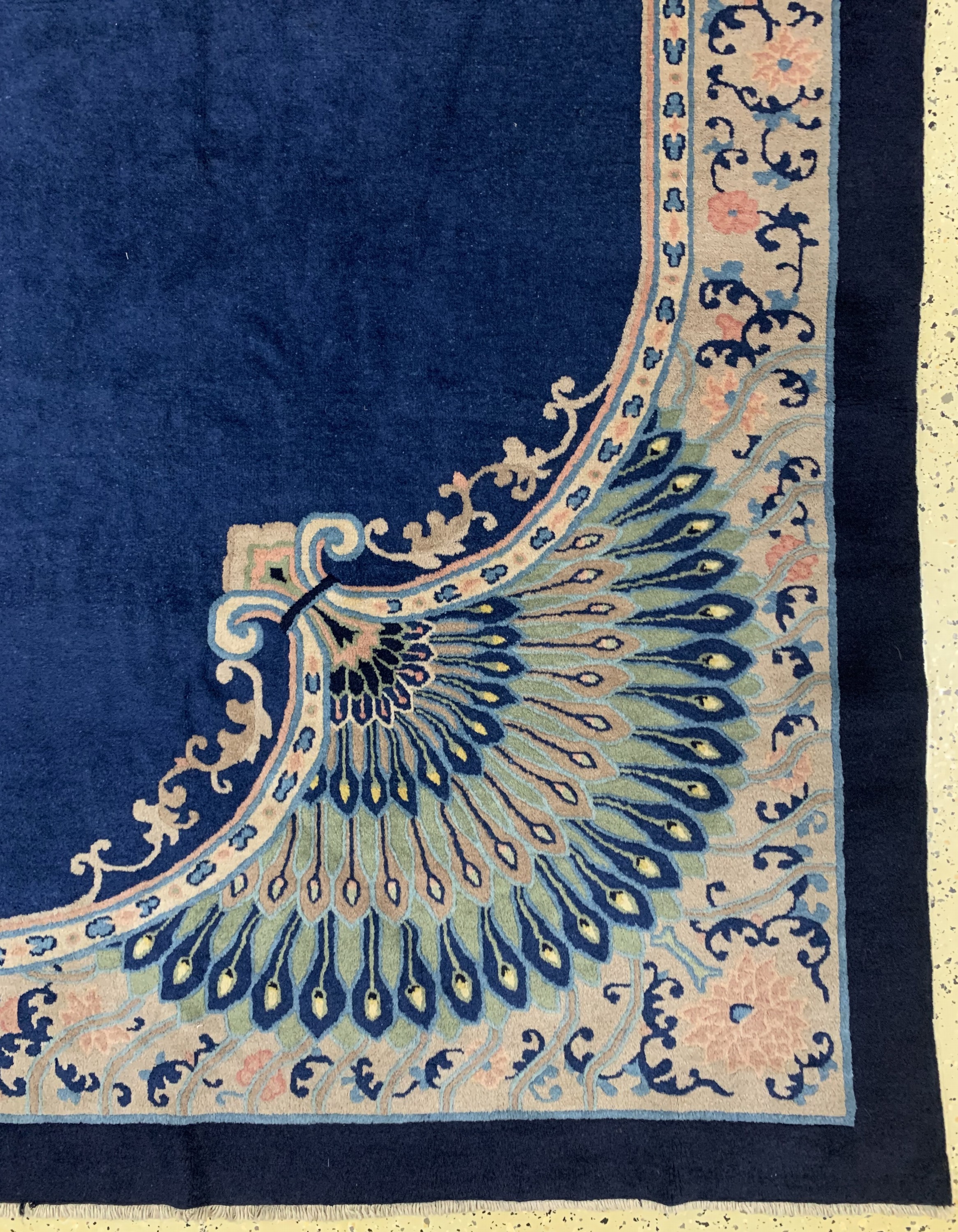 Detail a: Peking antik, China, um 1900, Wolle auf Baumwolle, ca. 322 x 252 cm, EHZ: 2