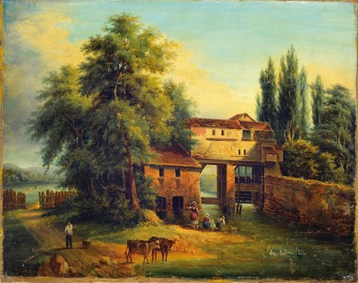 Image 26888300 - Louis Nicolas Chainbaux, französischer Künstler Anfang/Mitte des 19.Jh., ...