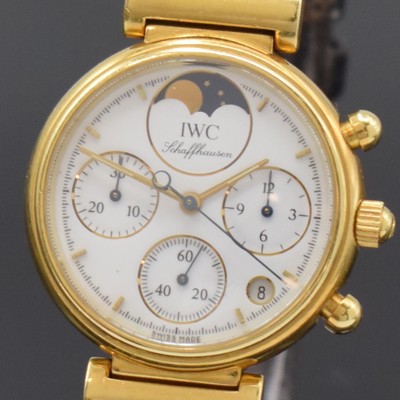 26888377a - IWC Da Vinci Damenchronograph in GG 750/000 Referenz 3735, Schweiz um 1995, quarz, ...