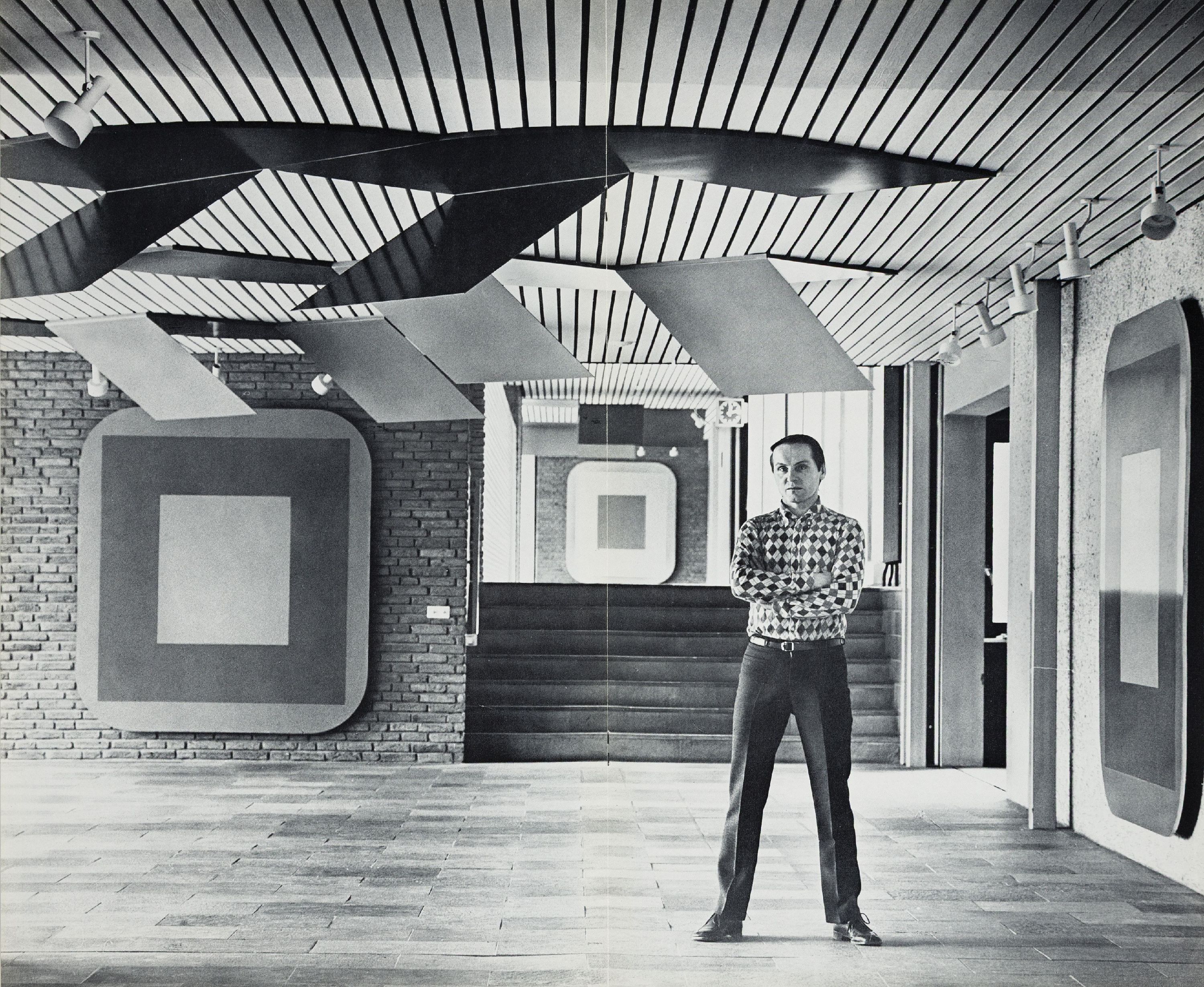 Georg Karl Pfahler, 1923-2002 Emetzheim, Heft zur XXXV Biennale di Venezia, mit orig. Farbserigraphie zu "Farb-Raum -Konzepte", ...