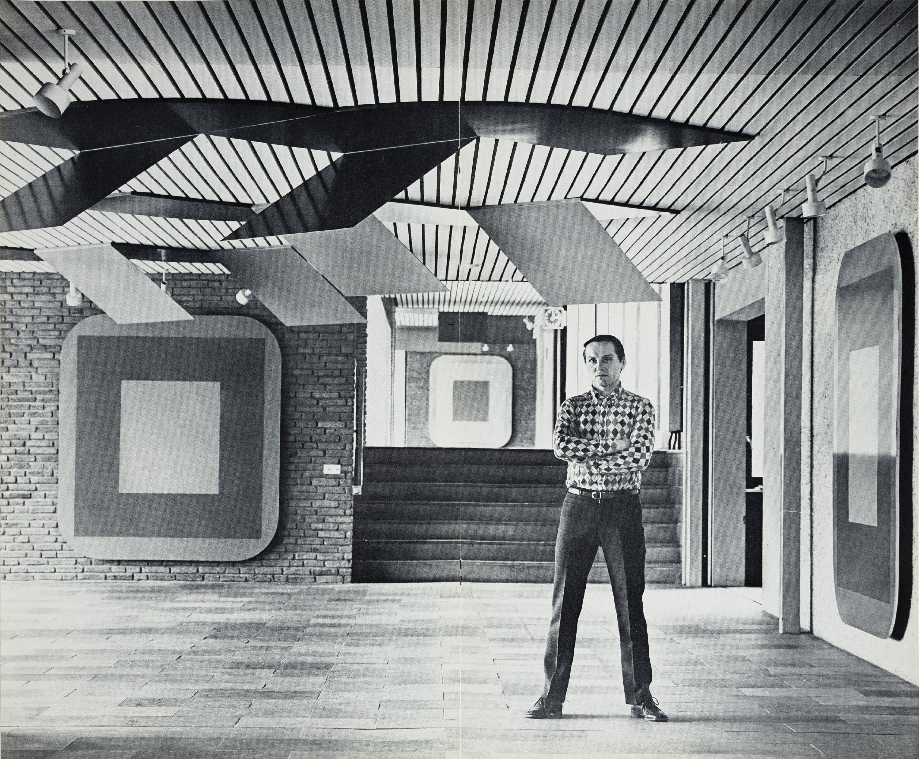 Detail k: Georg Karl Pfahler, 1923-2002 Emetzheim, Heft zur XXXV Biennale di Venezia, mit orig. Farbserigraphie zu "Farb-Raum -Konzepte", ...